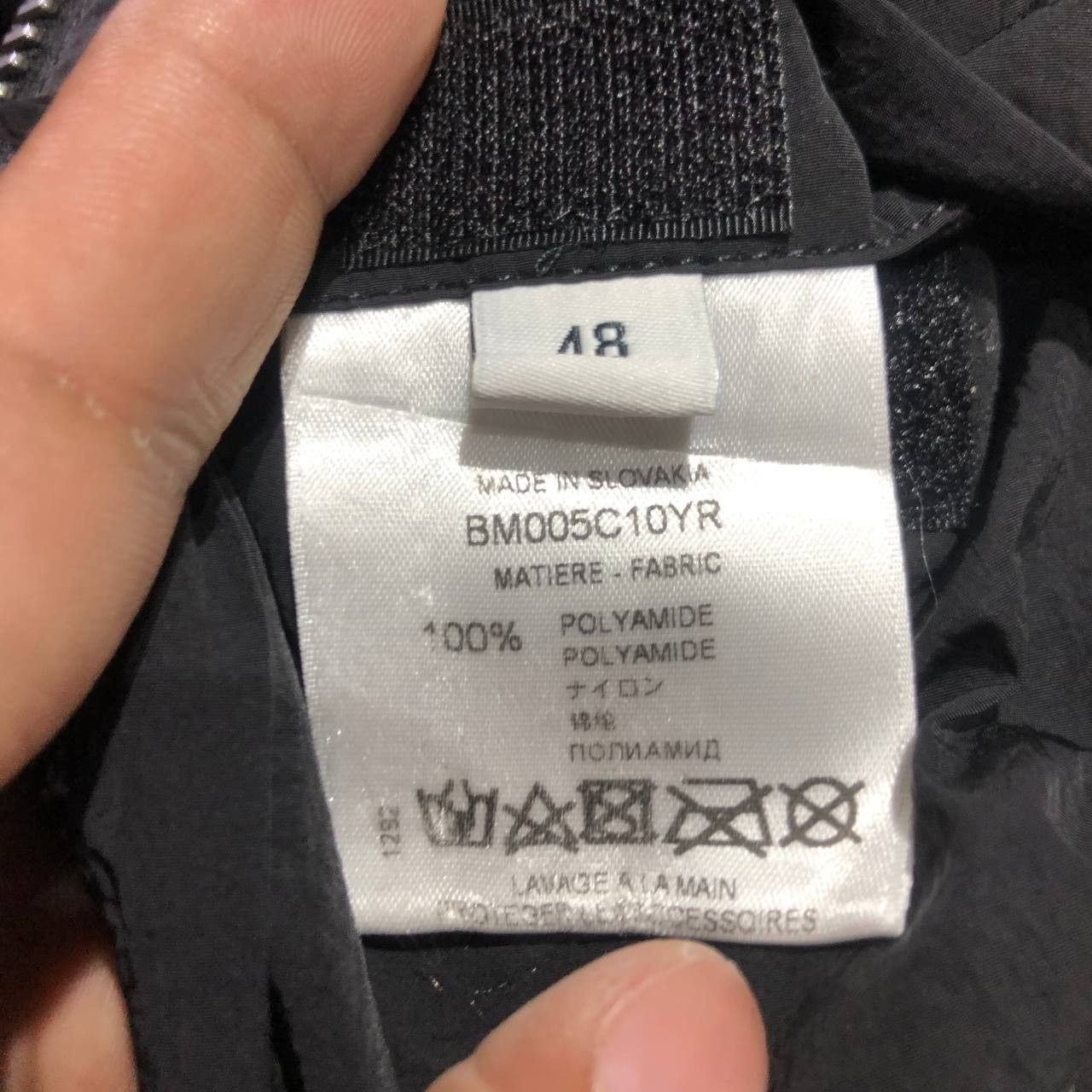 Givenchy script logo windbreaker
