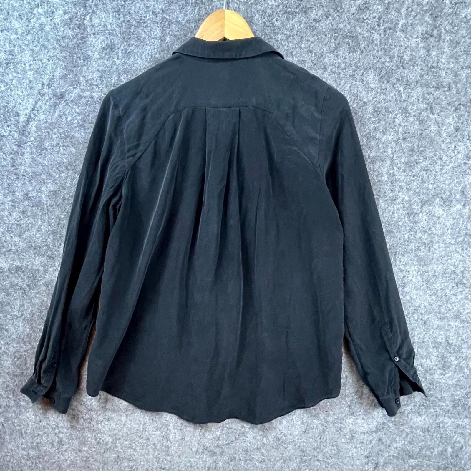 & Other Stories & Other Stories Shirt Womens 6 Hidden Buttons Silk Capsule Size M / US 6-8 / IT 42-44 - 2 Thumbnail
