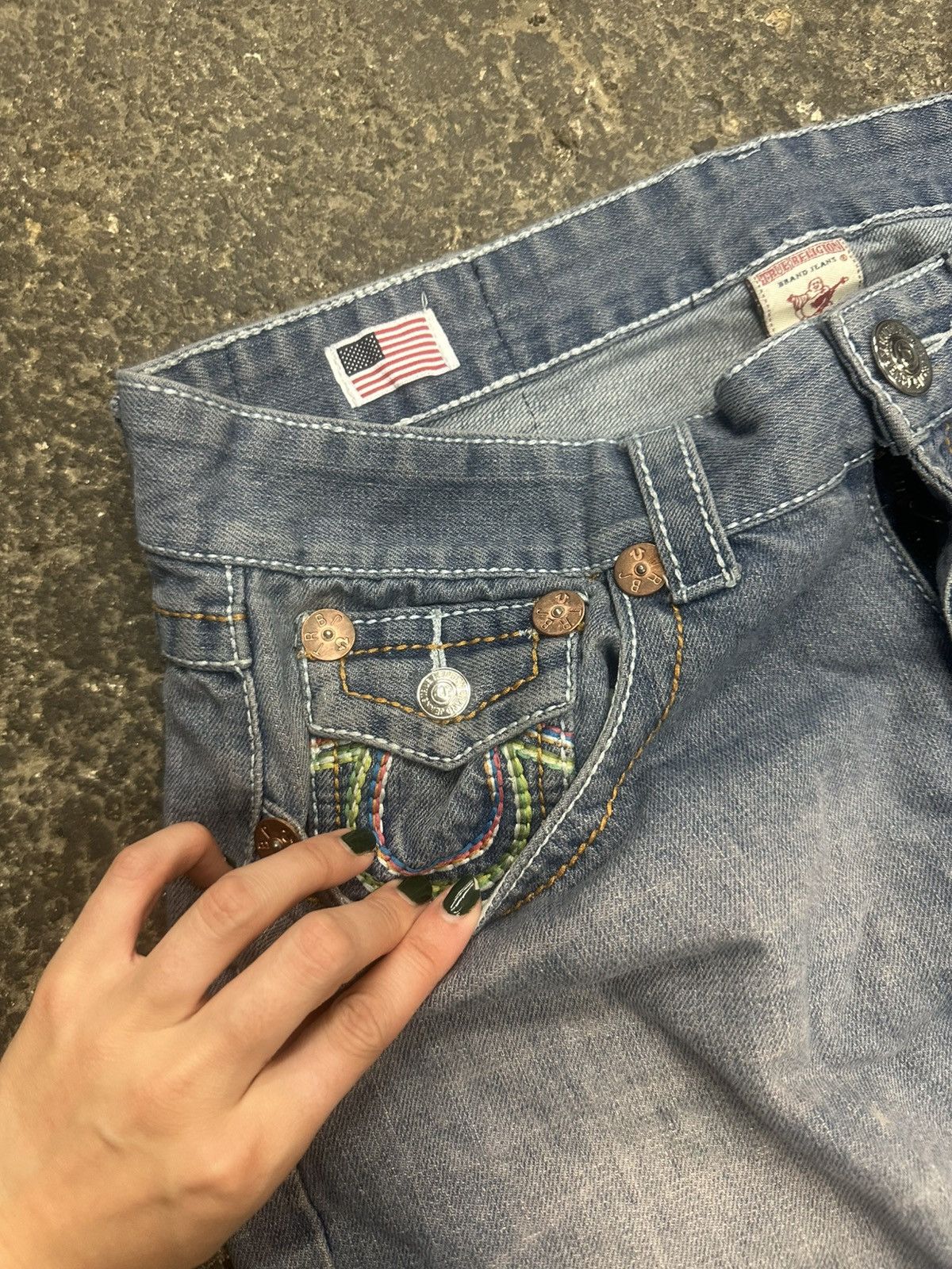 True Religion Y2k true religion baggy jeans Size US 34 / EU 50 - 5 Thumbnail