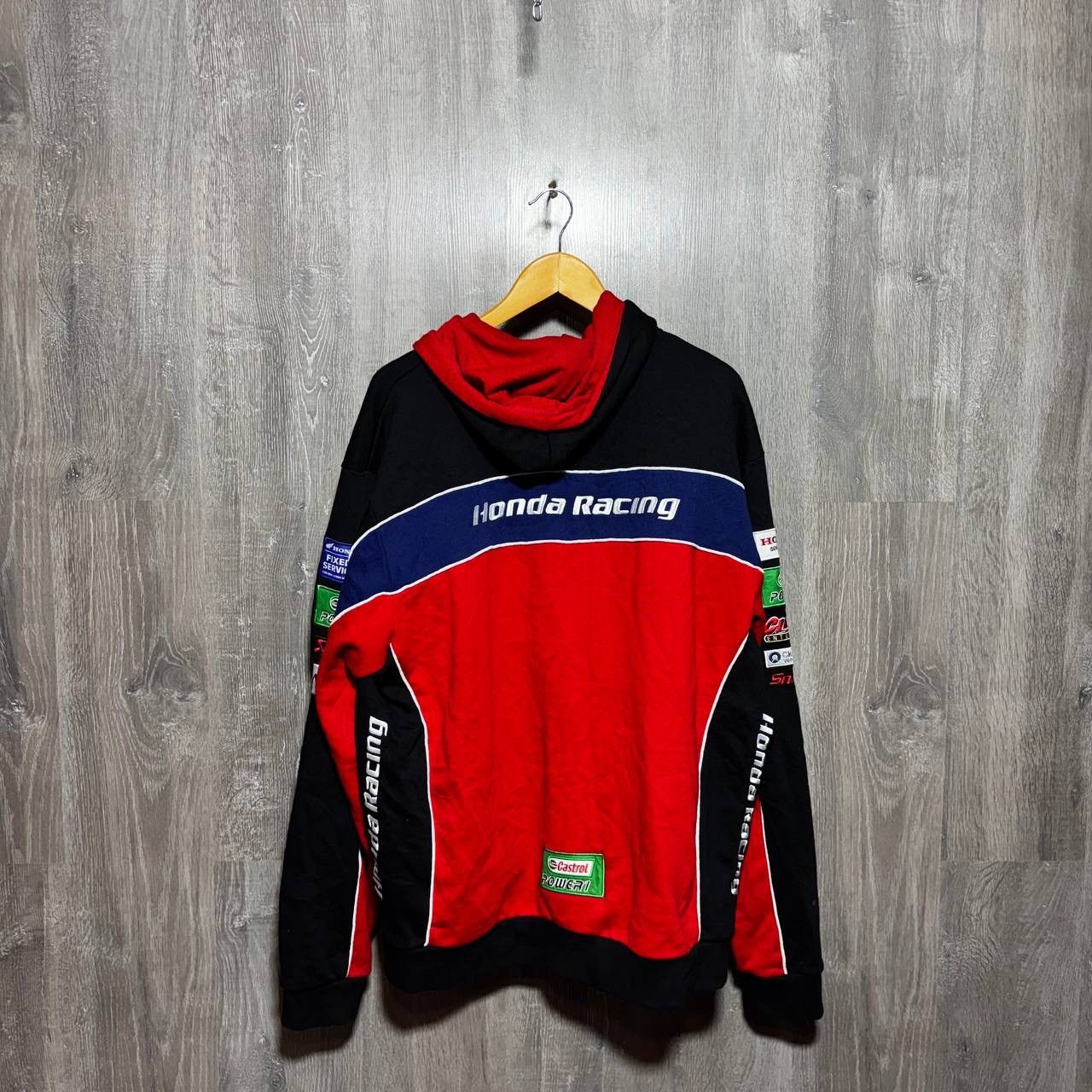 Honda Vintage Honda F1 Racing Zip Hoodie Jacket Rare Jacket Size US XL / EU 56 / 4 - 7 Thumbnail