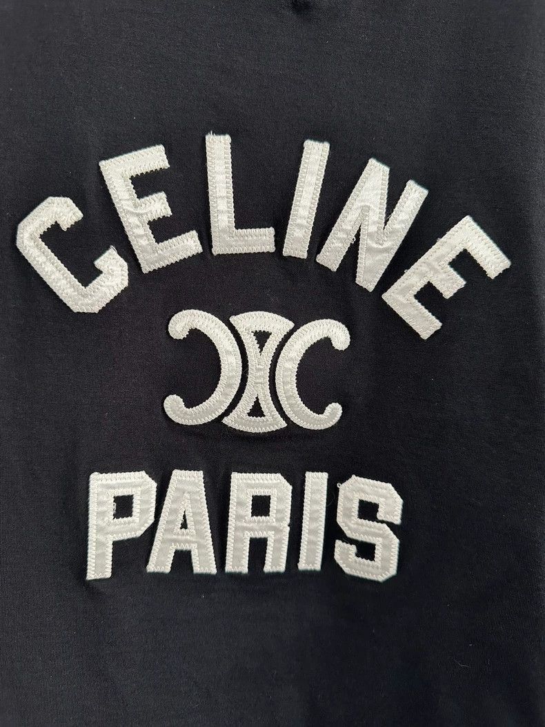 Celine Celine Paris Black Short Sleeve Tee Size US XS / EU 42 / 0 - 3 Thumbnail