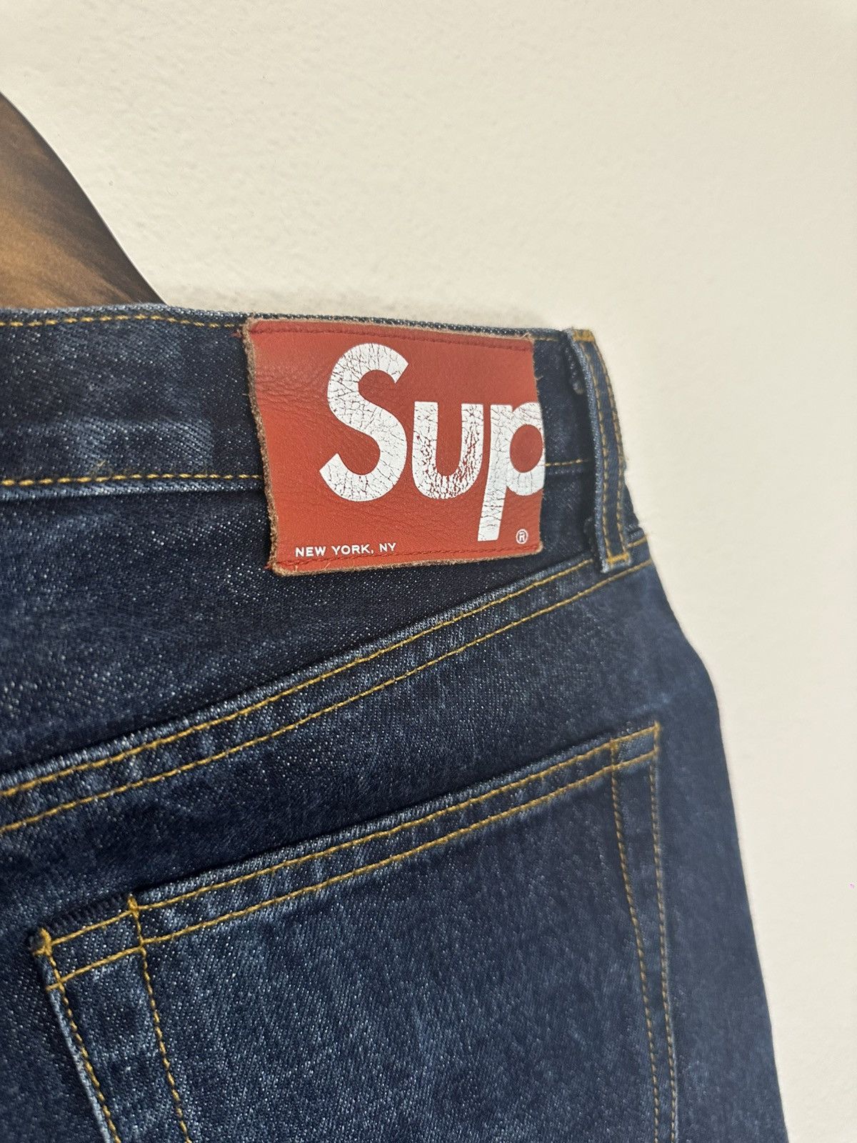 Supreme Supreme Selvedge Classic Denim Size 30 Good Condition Size US 30 / EU 46 - 3 Thumbnail