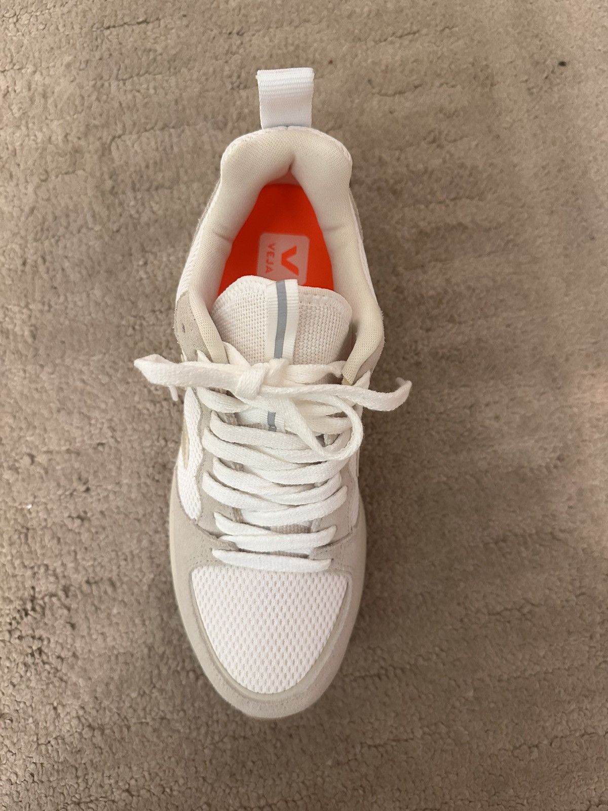 Veja VEJA SNEAKERS: VENTURI ALVEOMESH WHITE PIERRE NATURAL Size US 9 / IT 39 - 4 Thumbnail