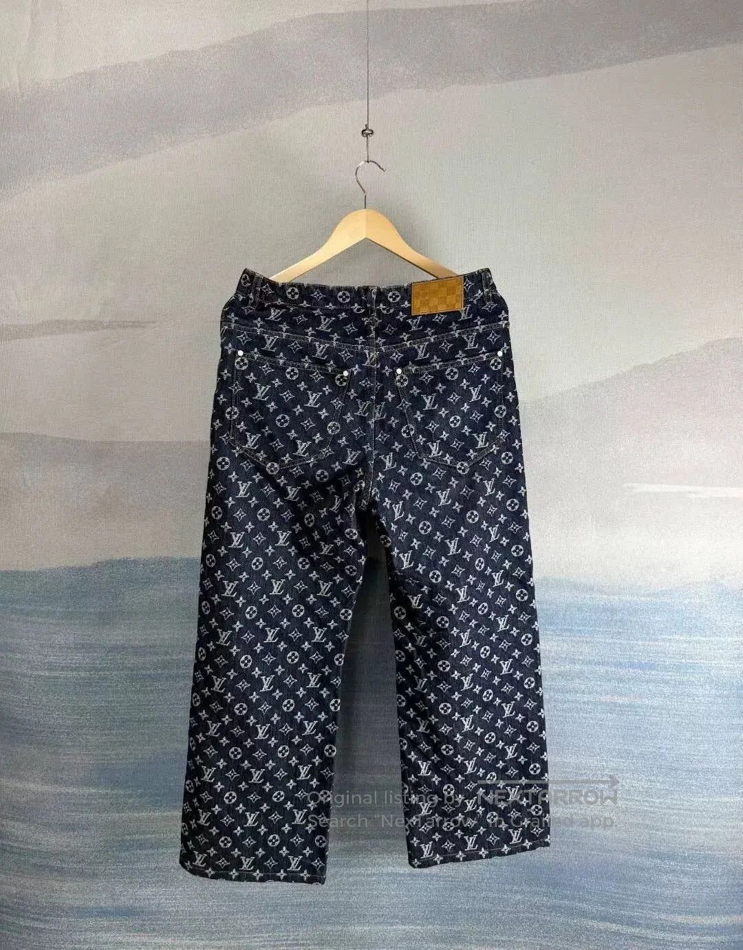 Louis Vuitton louis vuitton x timberland embroidered denim pants. Size US 28 / EU 44 - 3 Thumbnail