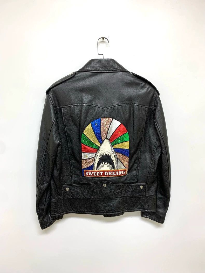 Saint Laurent Paris Saint Laurent Paris Leather motorcycle jacket 2505-Nextarro Size US M / EU 48-50 / 2 - 8 Thumbnail