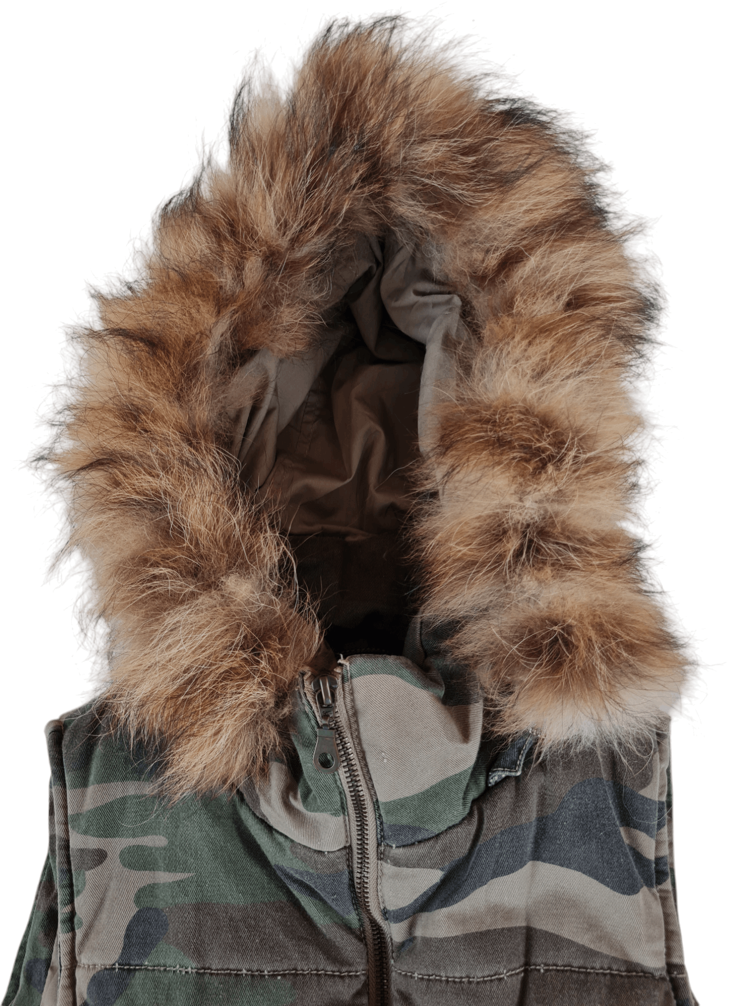 Vintage Vtg Rote Rose Vest fur Military Size US S / EU 44-46 / 1 - 3 Thumbnail