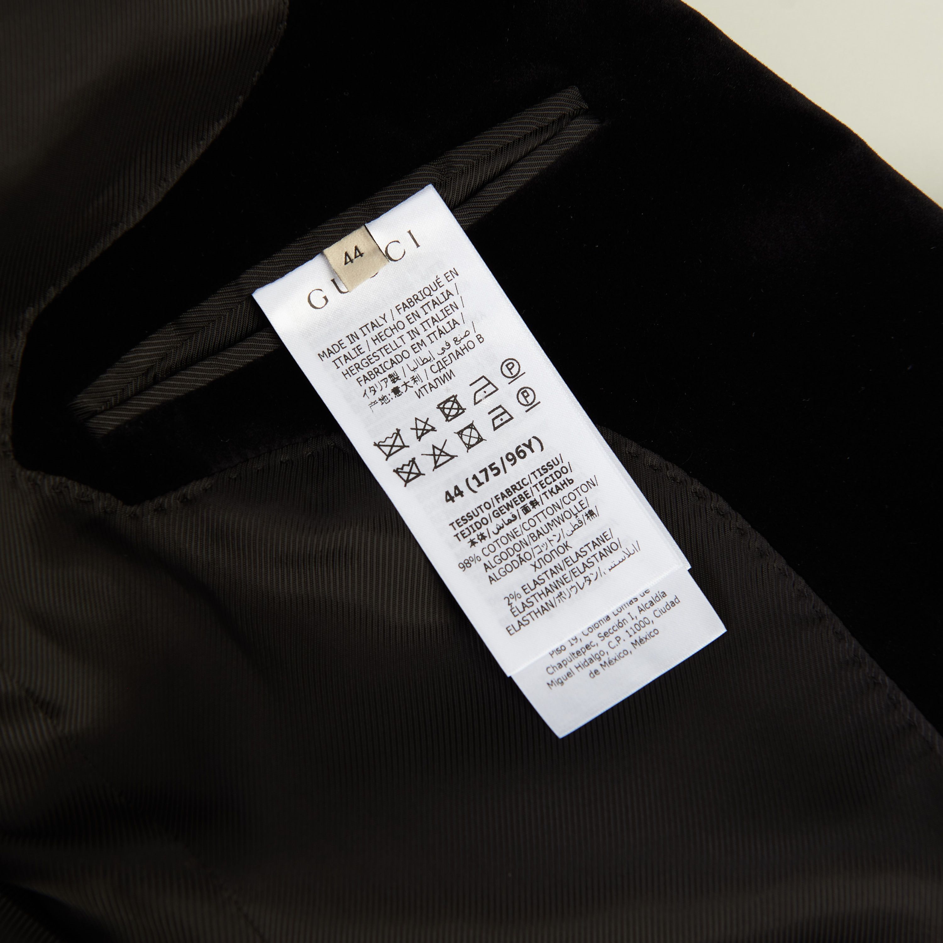 Gucci Single-breasted Velvet Jacket Size M / US 6-8 / IT 42-44 - 12 Thumbnail