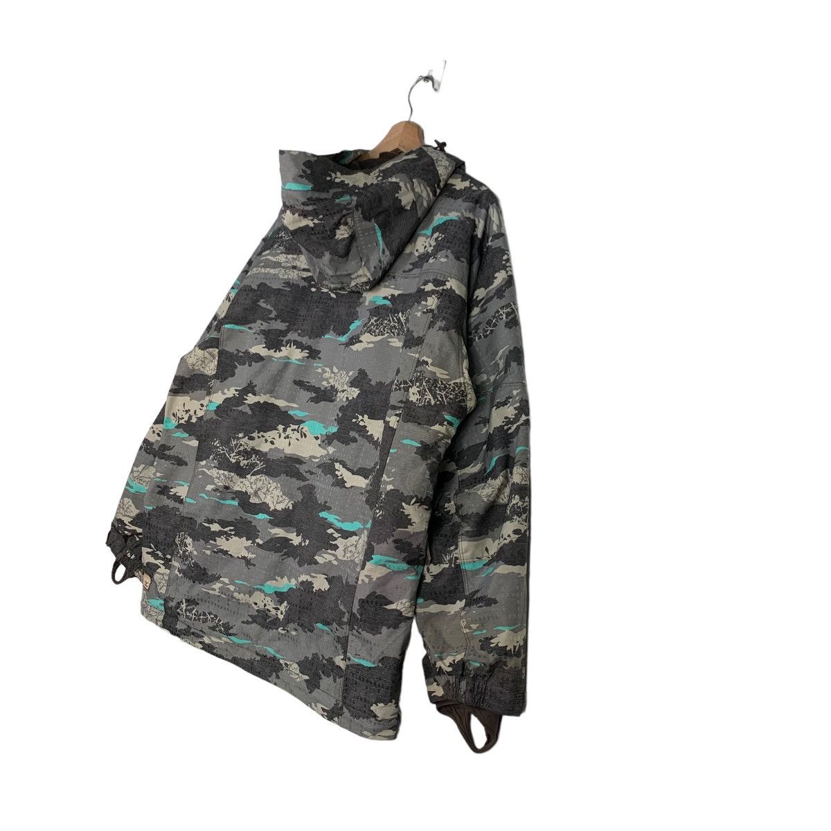 Mizuno MIZUNO Breath Thermo Snow Gear Camo Hoodie Jacket #0265-C12 Size US S / EU 44-46 / 1 - 10 Thumbnail