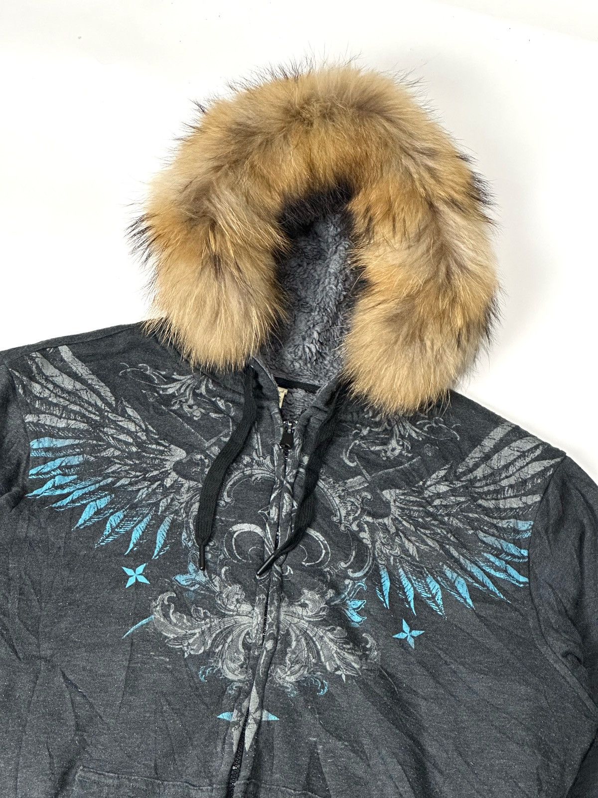 If Six Was Nine Fur hoodie faded glory Styled ifsix lgb Size US M / EU 48-50 / 2 - 1 Thumbnail