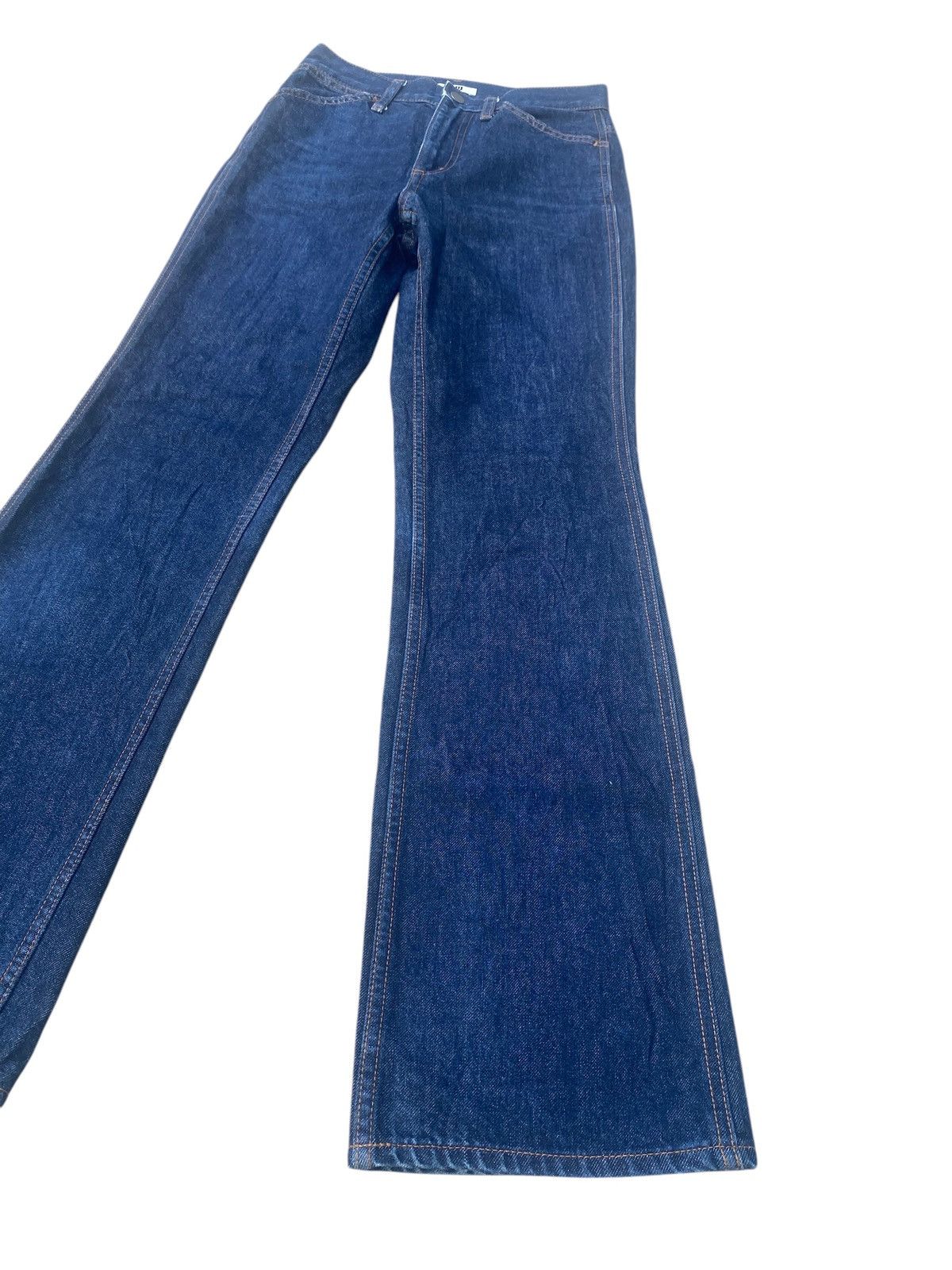 Japanese Brand × Tornado Mart × Uniqlo Flare Jeans Uniqlo Blue Denim Size US 26 / EU 42 - 2 Thumbnail