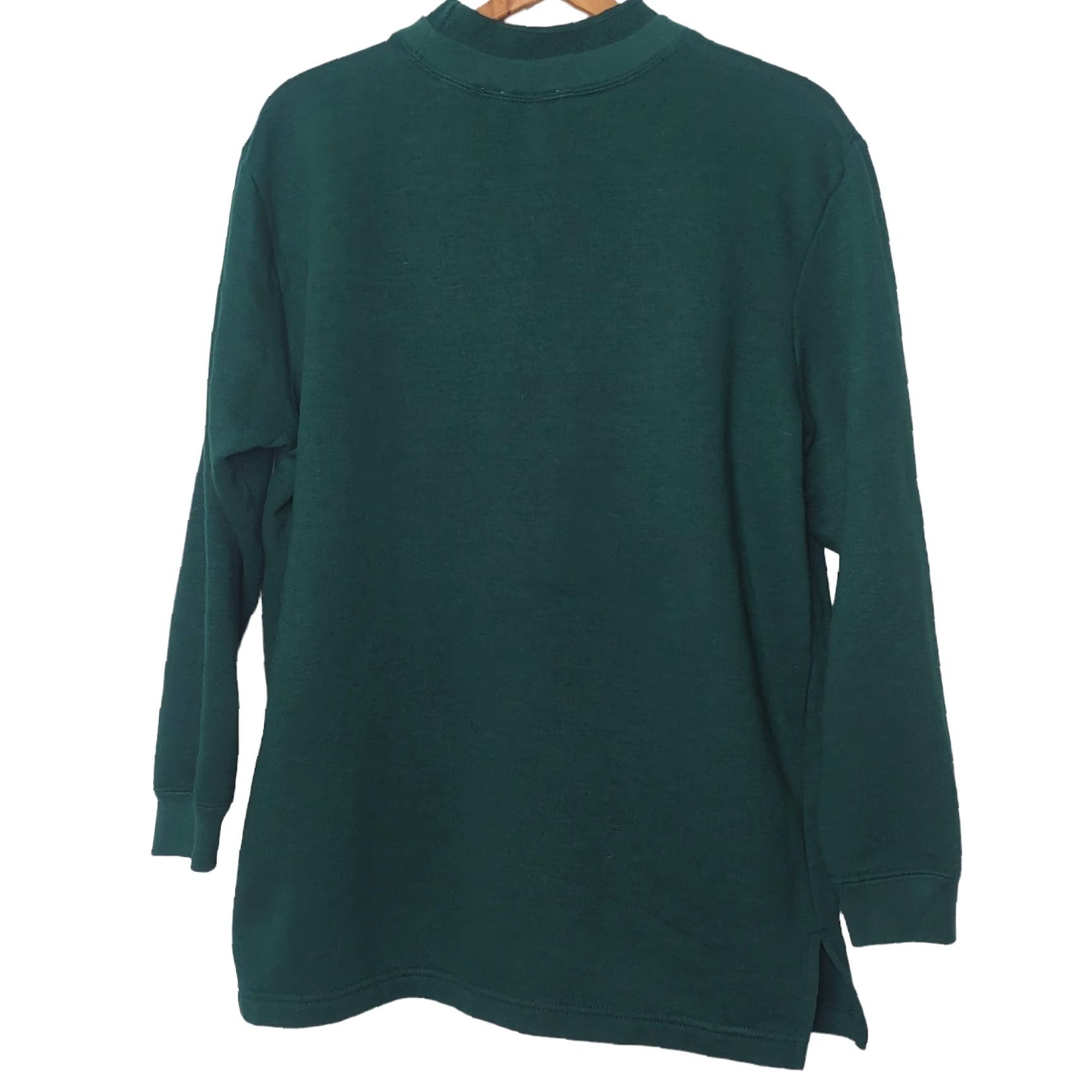 Vintage VINTAGE Bobbi Brooks Christmas Sweatshirt Reindeer Green L Women Pullover Christmas Happy Holidays Embroidered Size L / US 10 / IT 46 - 4 Thumbnail