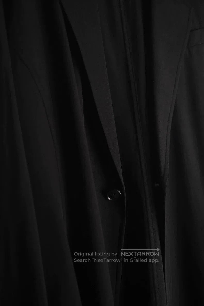 Yohji Yamamoto Yohji Yamamoto Black Jacket with Minimal Wear Size US S / EU 44-46 / 1 - 3 Thumbnail