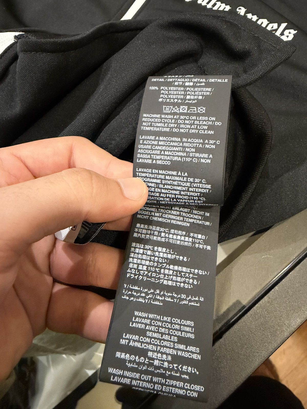 Palm Angels Palm Angels Track Jacket - Black Size US M / EU 48-50 / 2 - 5 Thumbnail
