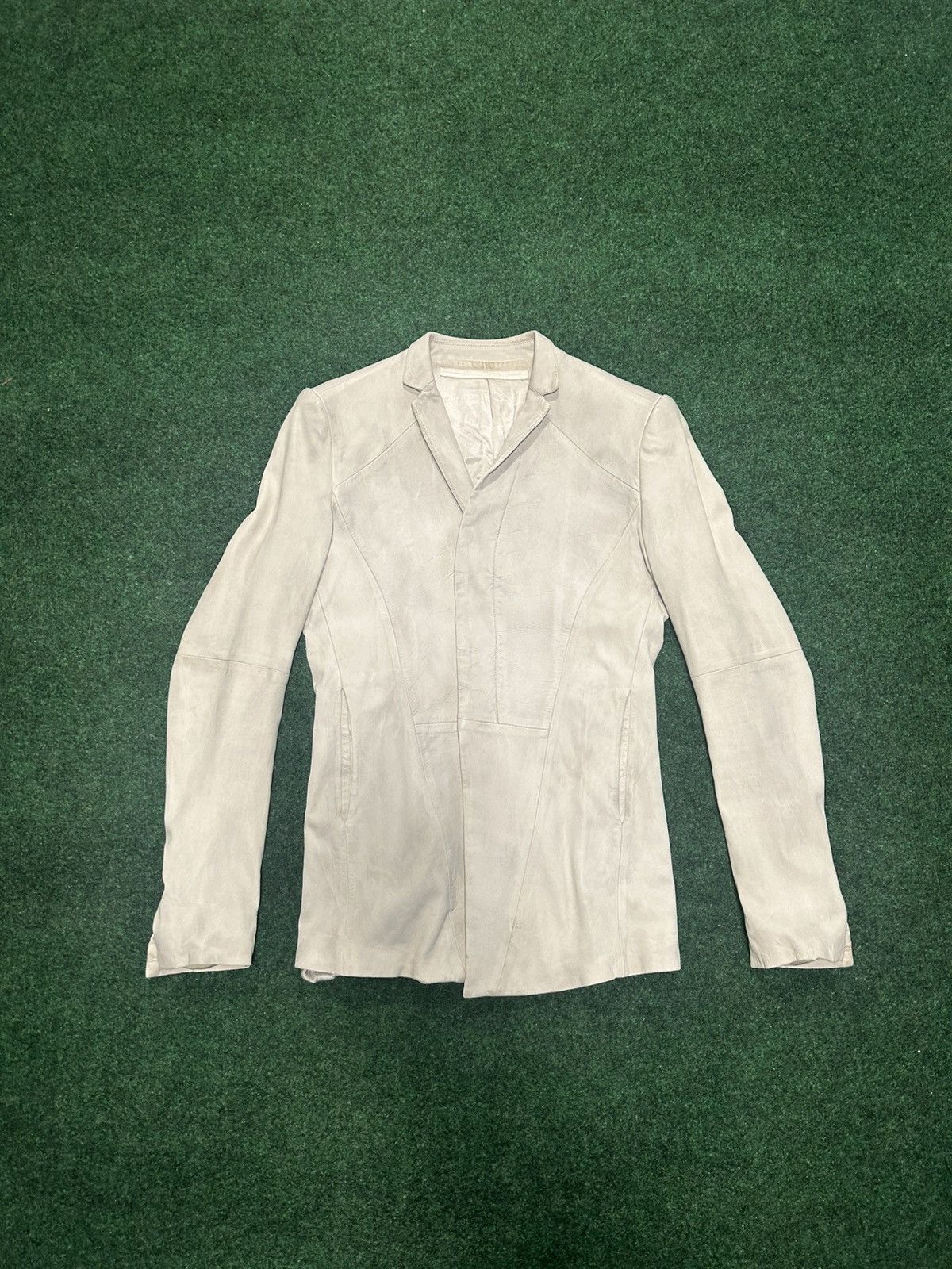 トップス 09aw Julius long sleeve archive Capsule 11 - HELLSTAR Mens Mark Long Sleeve T-Shirt in White