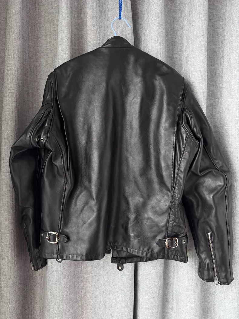 Schott Schott Standing collar leather jacket Size US M / EU 48-50 / 2 - 5 Thumbnail