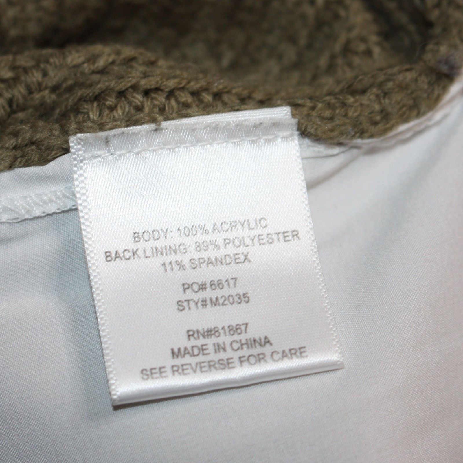 Other Olivia Sky Wide Rib Split Back Sweater in Olive Green Size M / US 6-8 / IT 42-44 - 6 Thumbnail