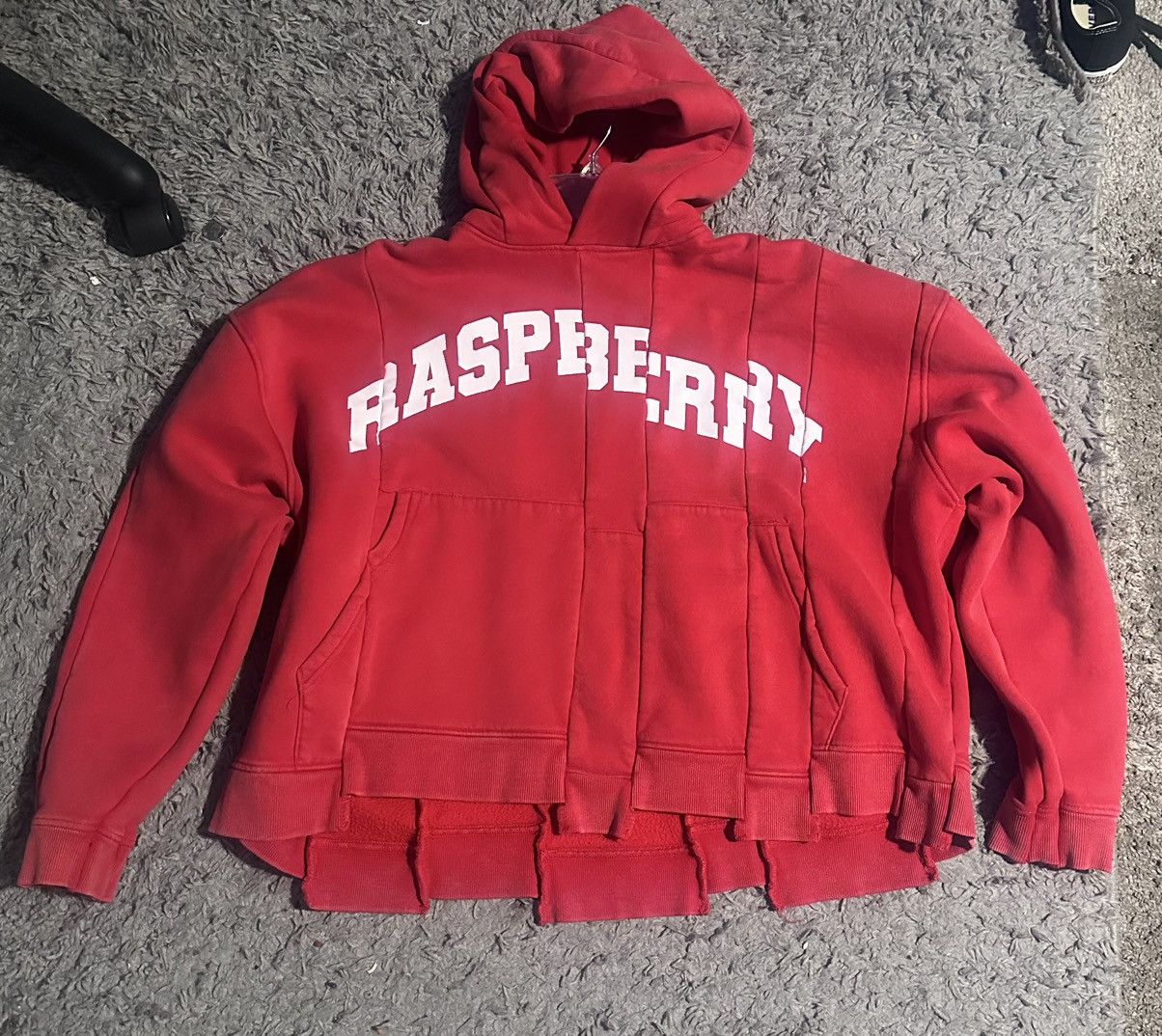 The GV Gallery Red Sliced Hoodie Size US M / EU 48-50 / 2 - 1 Thumbnail