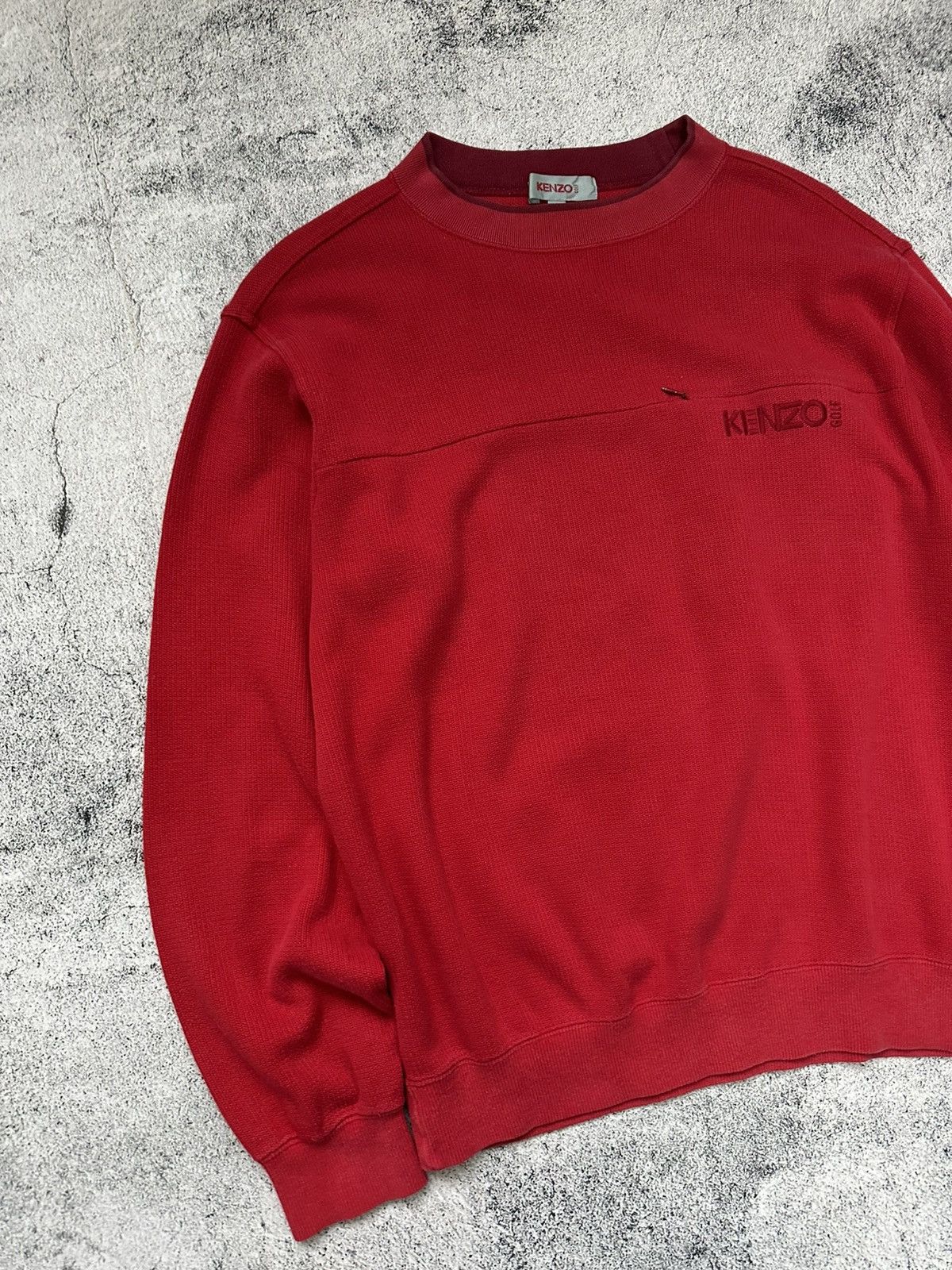 Kenzo Kenzo Golf Sweatshirt Embroidered Logo Red Japan Fit Size US M / EU 48-50 / 2 - 4 Thumbnail