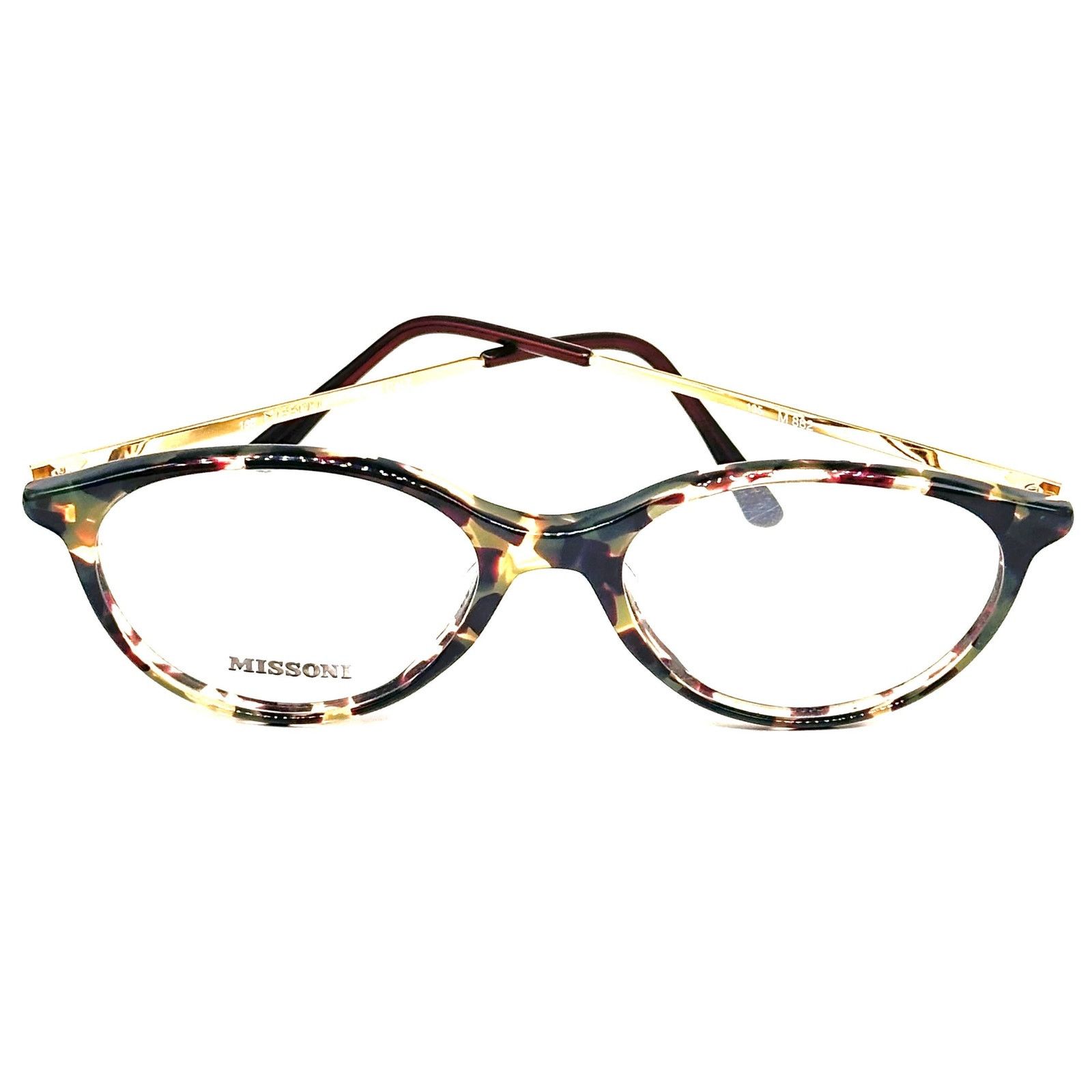 Missoni Missoni M882 dark tortoise p3 glasses gold temples Nos 80s Size ONE SIZE - 3 Thumbnail