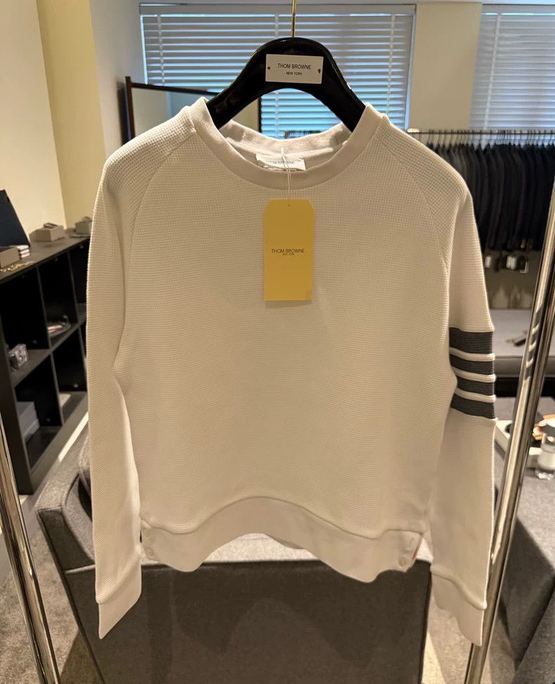 Thom Browne Thom Browne size2 Classic waffle hoodie Size US M / EU 48-50 / 2 - 1 Thumbnail