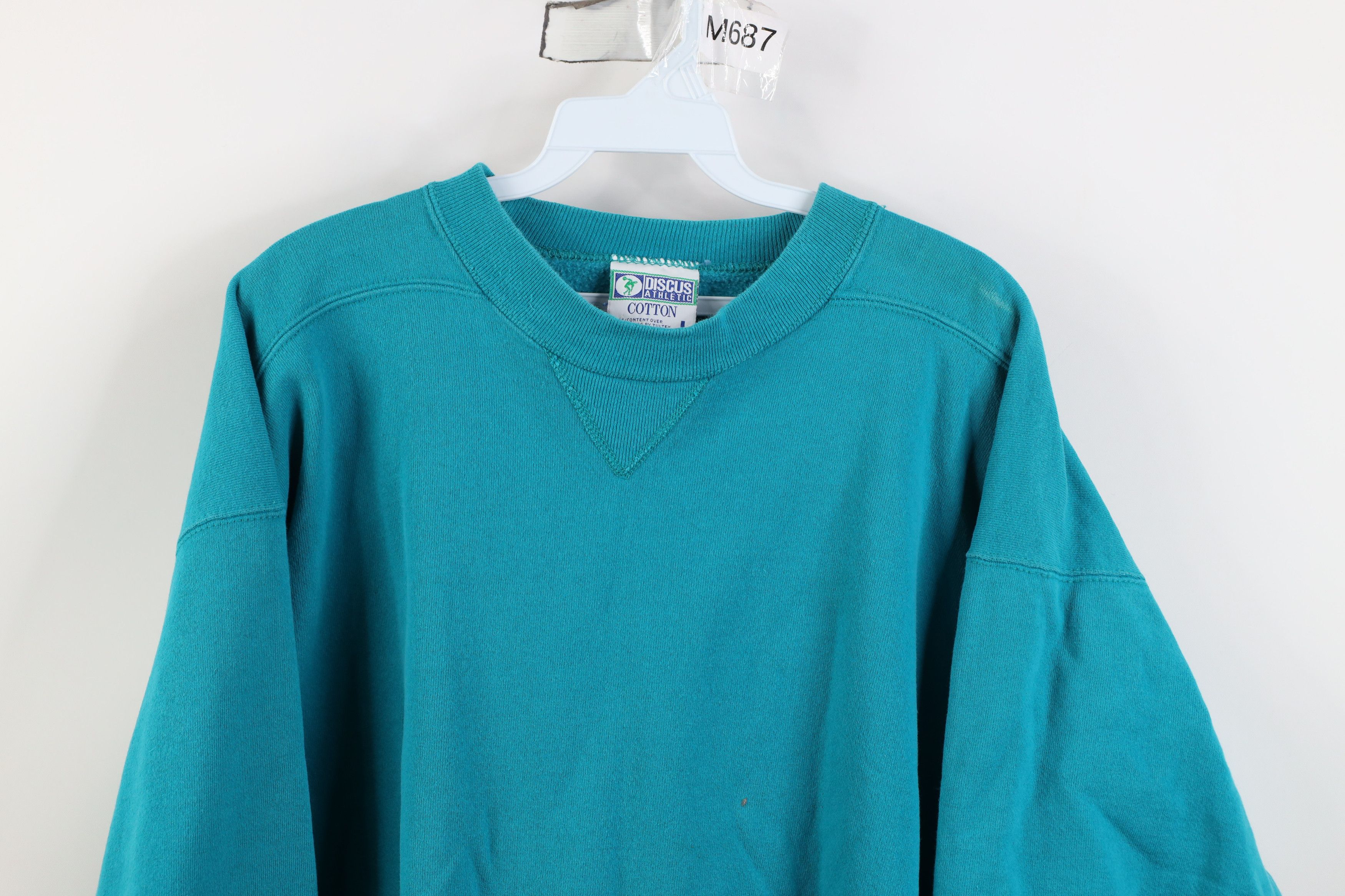 Vintage Vintage 90s Streetwear Heavyweight Crewneck Sweatshirt USA Size US L / EU 52-54 / 3 - 2 Thumbnail
