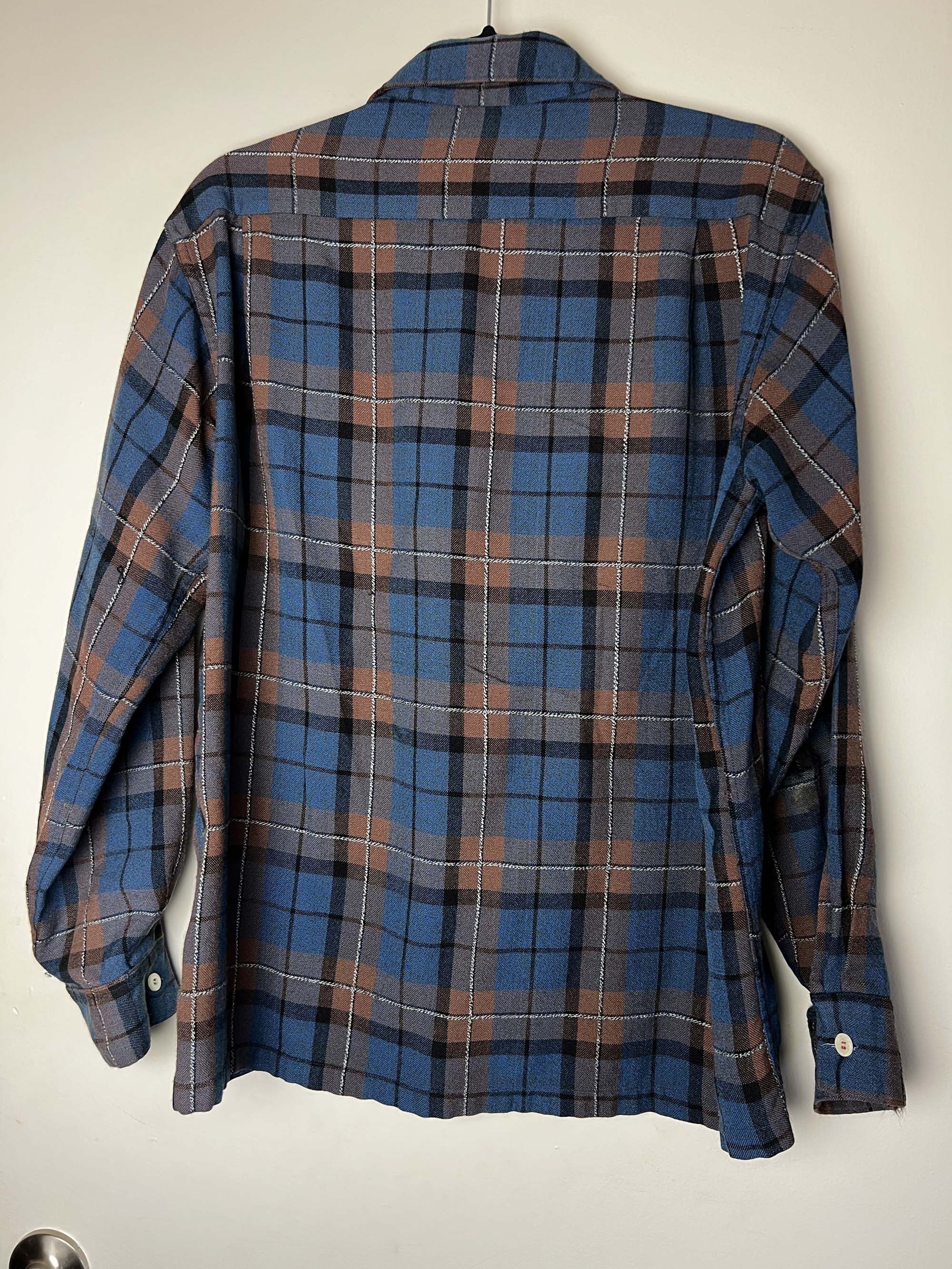 Arrow Vintage 1950's-1960's Arrow Time-Saver Wash and Wear Shirt Size US M / EU 48-50 / 2 - 10 Thumbnail