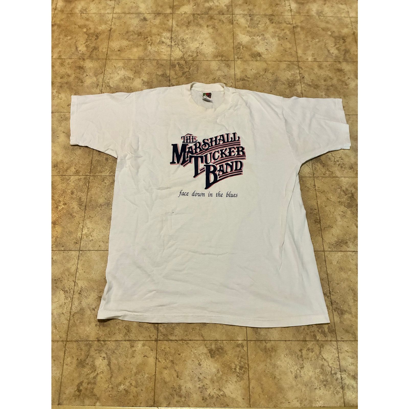 Fruit Of The Loom Vintage Marshall Tucker Band White XL T-Shirt 1998 Tour Size US XL / EU 56 / 4 - 3 Thumbnail