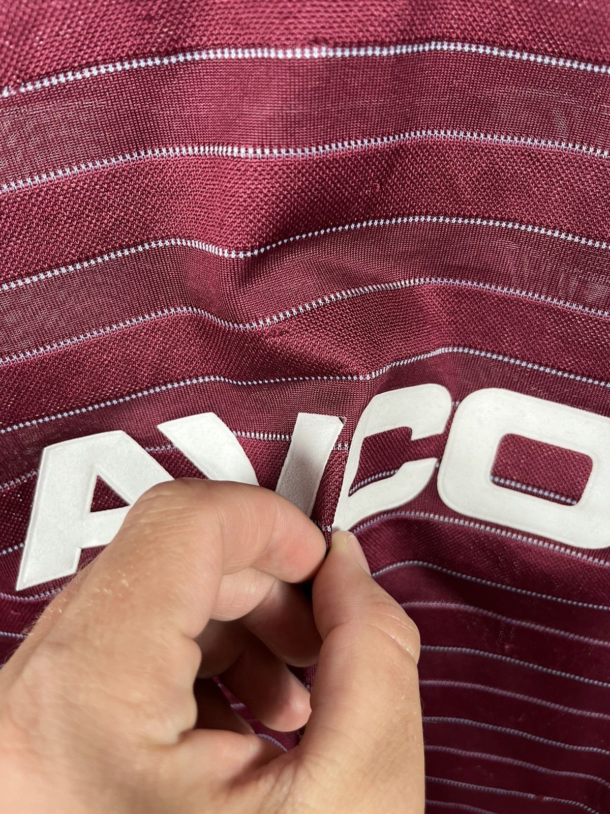 Other Score Draw West Ham United Retro AVCO Home Shirt Size S Size US S / EU 44-46 / 1 - 4 Thumbnail