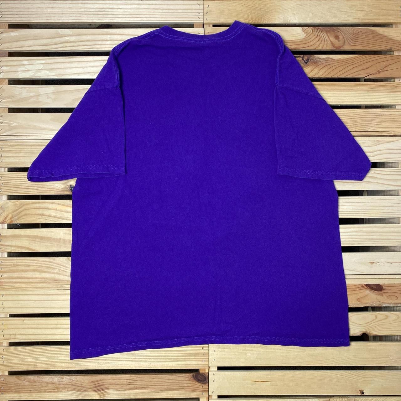 Gildan Hebrews 12:2 Purple Y2K Jesus Tee Size XL Size US XL / EU 56 / 4 - 2 Thumbnail