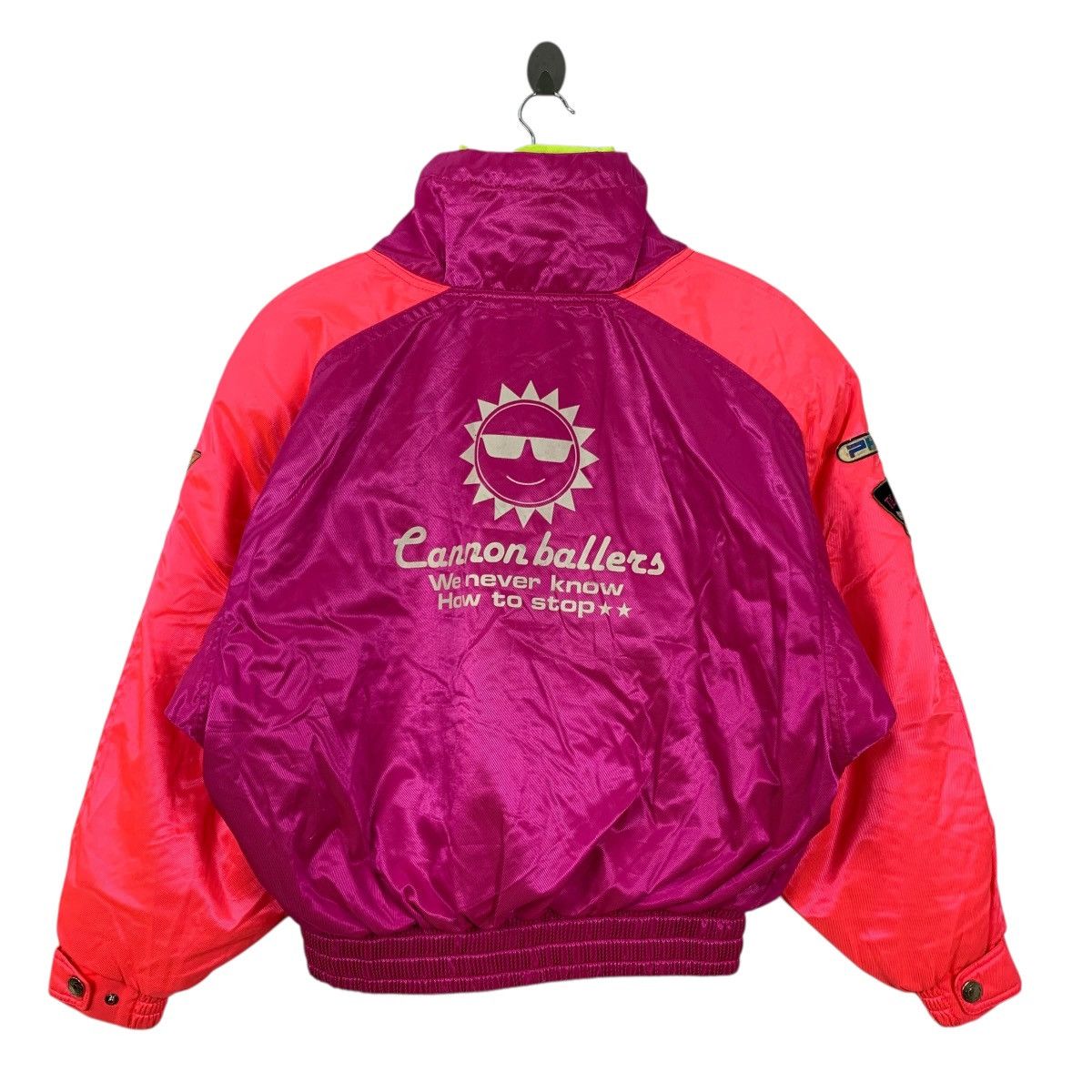 Vintage Vintage CANNON BALLERS PHENIX Team Coms Japan Bomber Jacket Size US S / EU 44-46 / 1 - 7 Thumbnail