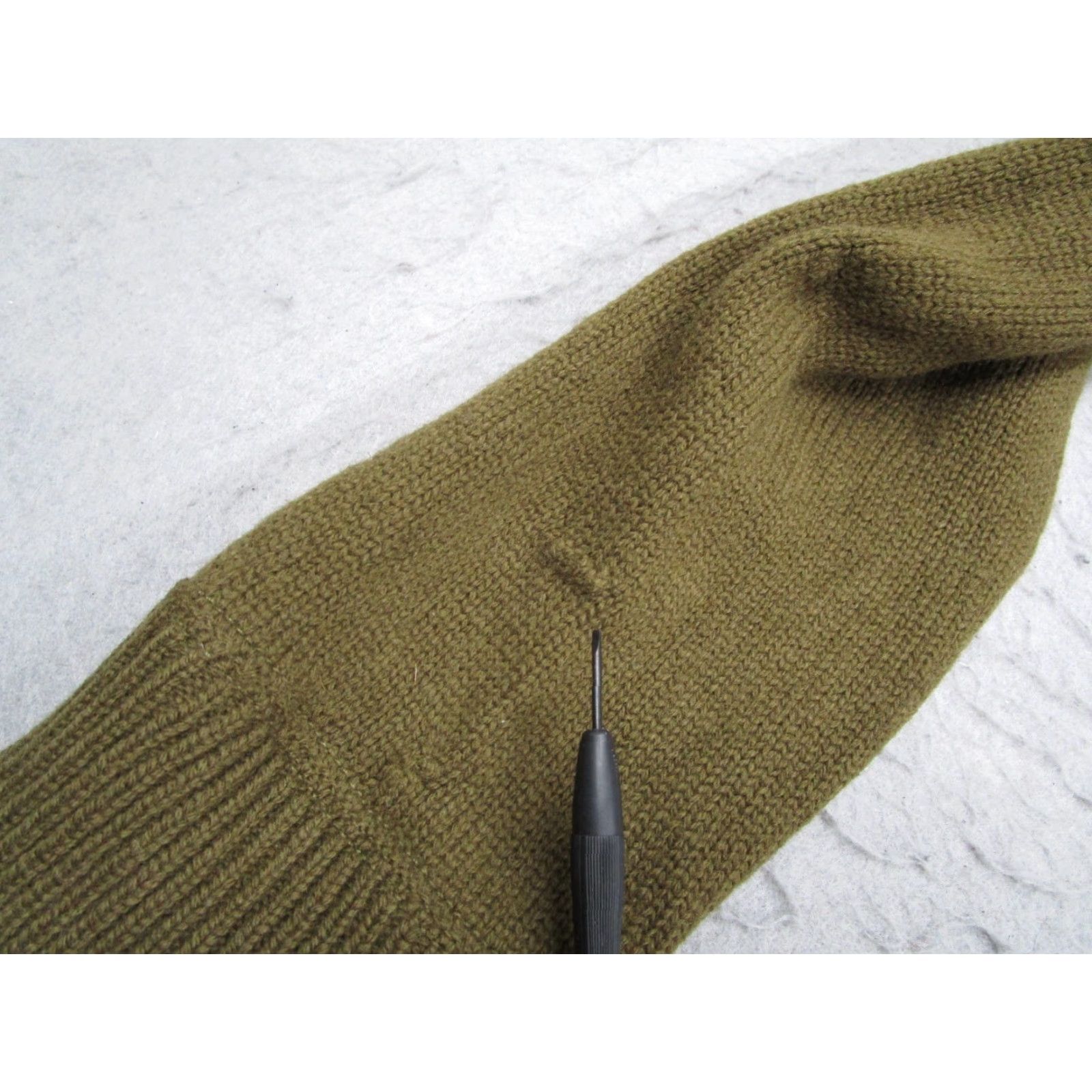 Vintage VINTAGE G Star Sweater Men Large Green Wool Cardigan Long Sleeve Full Zip Casual Warm Size US L / EU 52-54 / 3 - 5 Thumbnail