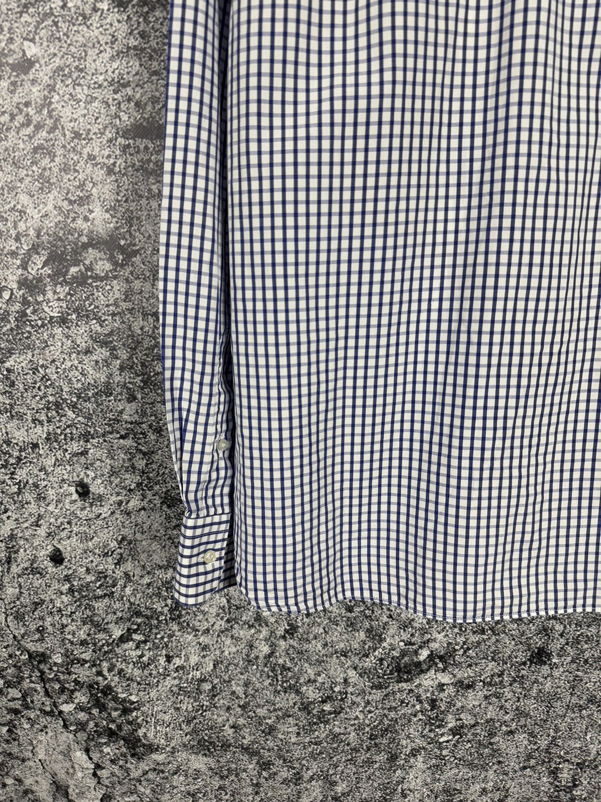Paul & Shark Paul Shark Long Sleeve Plaid Shirt Button Up Luxury Size 43 Size US L / EU 52-54 / 3 - 15 Thumbnail
