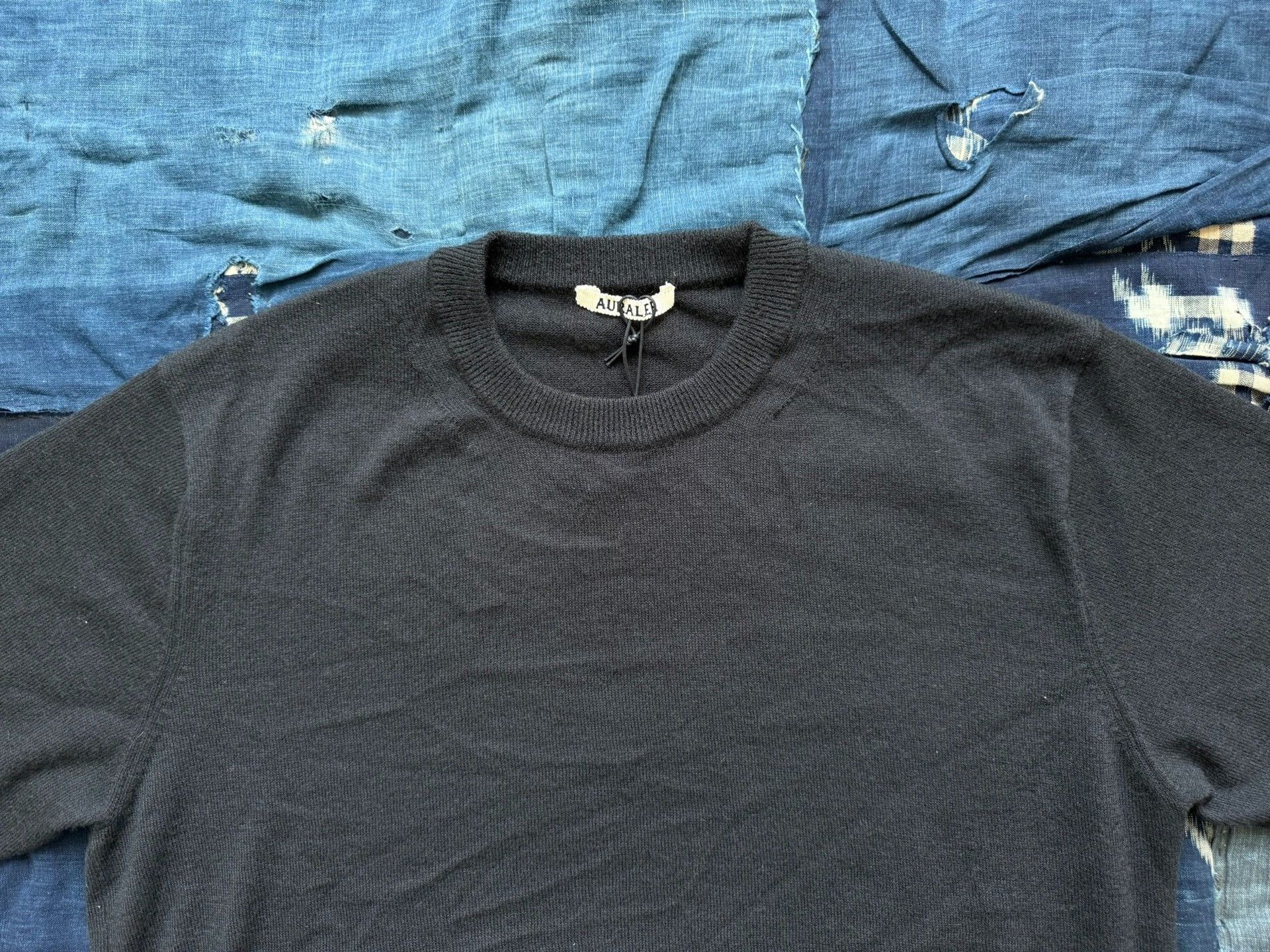 Auralee AURALEE 25SS HARD TWIST CASHMERE KNIT TEE Size US L / EU 52-54 / 3 - 3 Thumbnail
