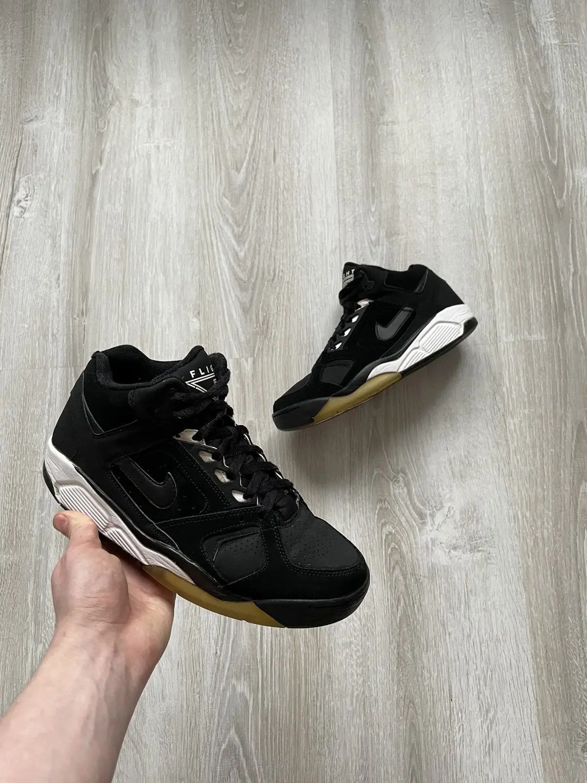 Nike Vintage Y2K Nike Air Flight Hi-top sneakers Size US 8 / EU 41 - 2 Thumbnail