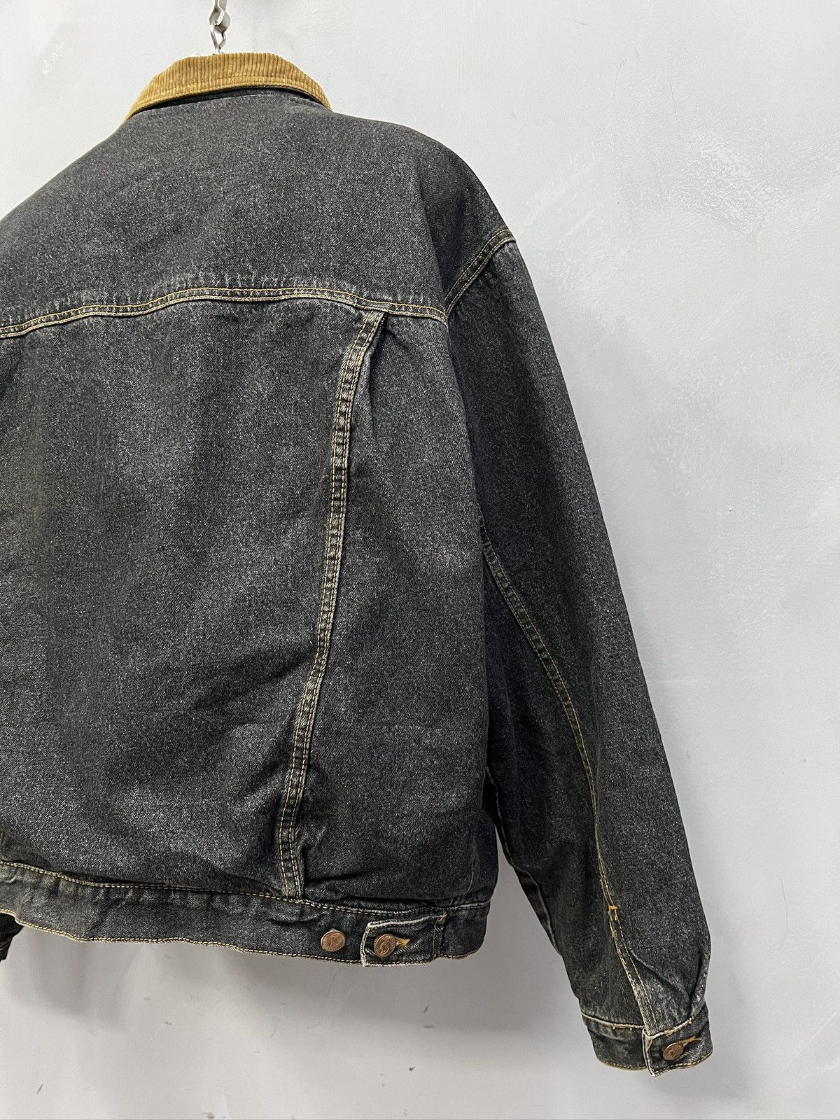 Levi's Levi’s style leather Denim Jeans Jacket 90s Distressed Y2k Size US L / EU 52-54 / 3 - 9 Thumbnail