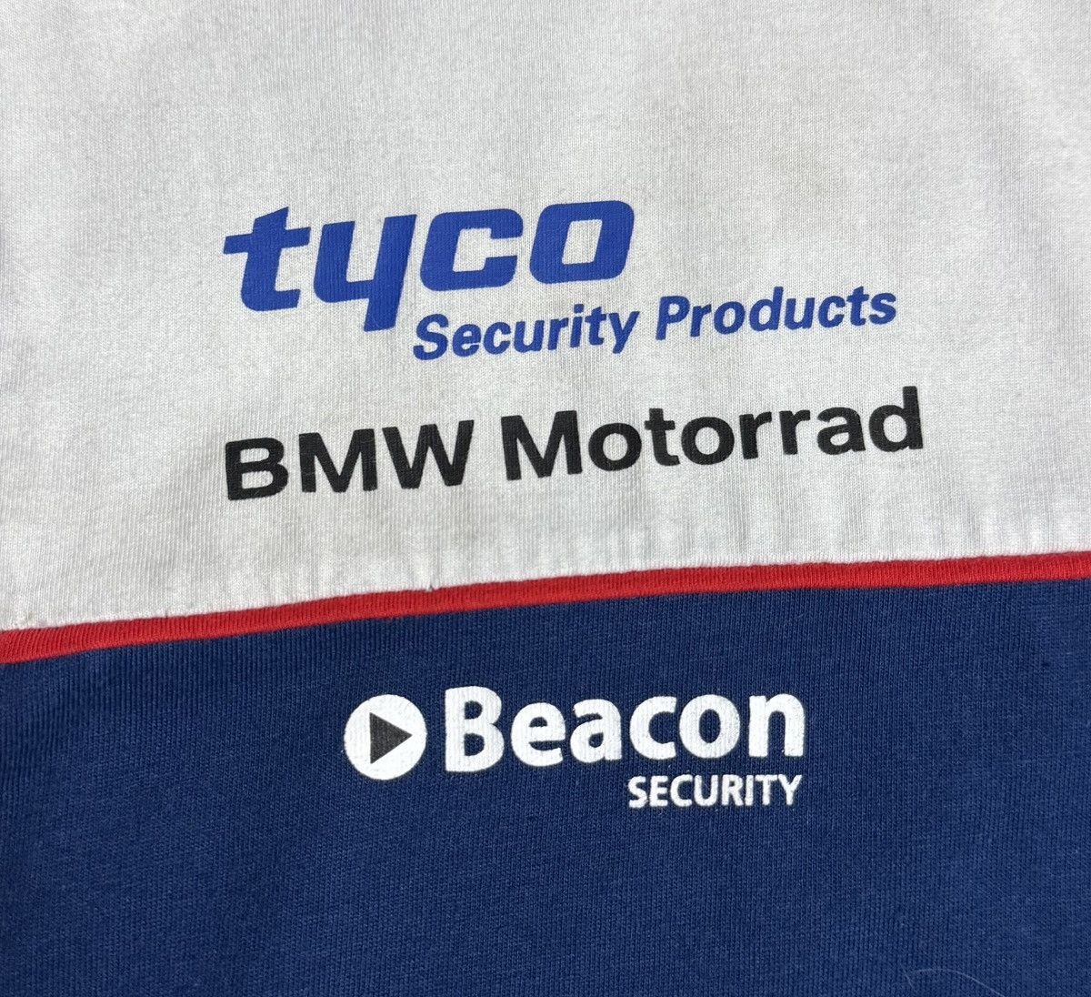 BMW BMW Tyco Motorrad Racing Team Cotton T-Shirt Big Logo Size US M / EU 48-50 / 2 - 5 Thumbnail
