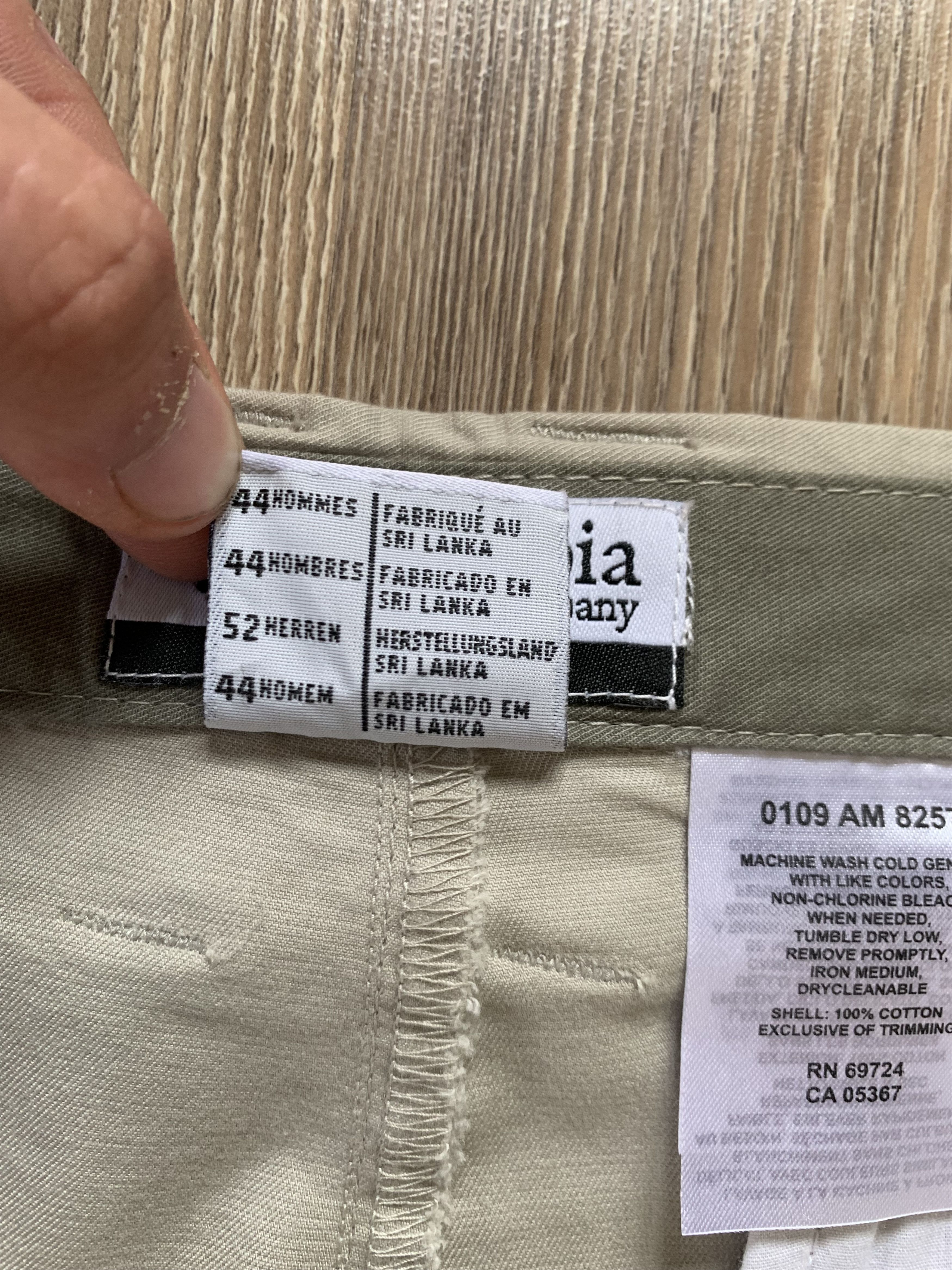 Columbia Columbia Mens Cotton Outdoor Pants Trousers Size US 34 / EU 50 - 7 Thumbnail