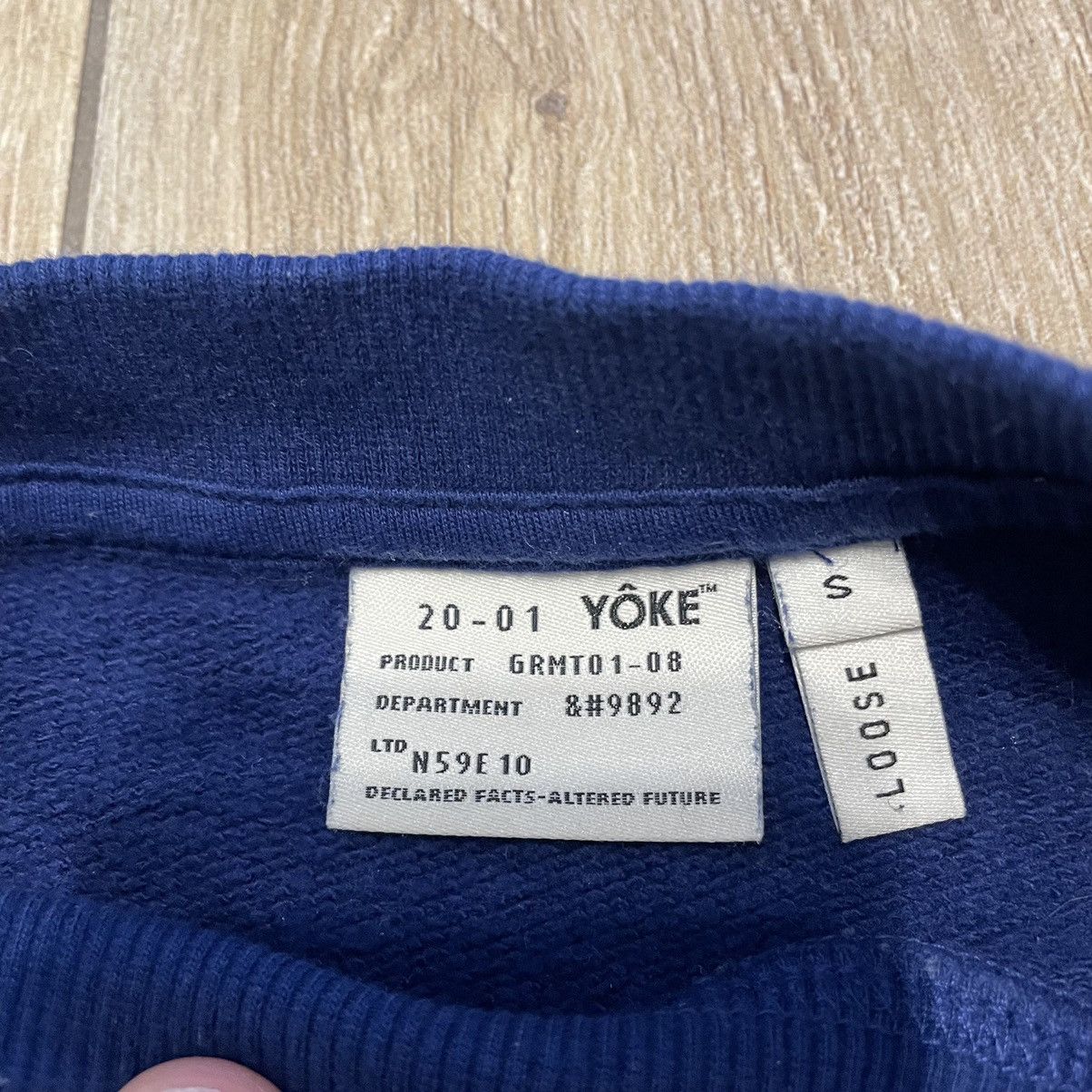 YOKE Vintage Yoke yôke y2k AC crew sweatshirt crewneck small logo Size US S / EU 44-46 / 1 - 4 Thumbnail