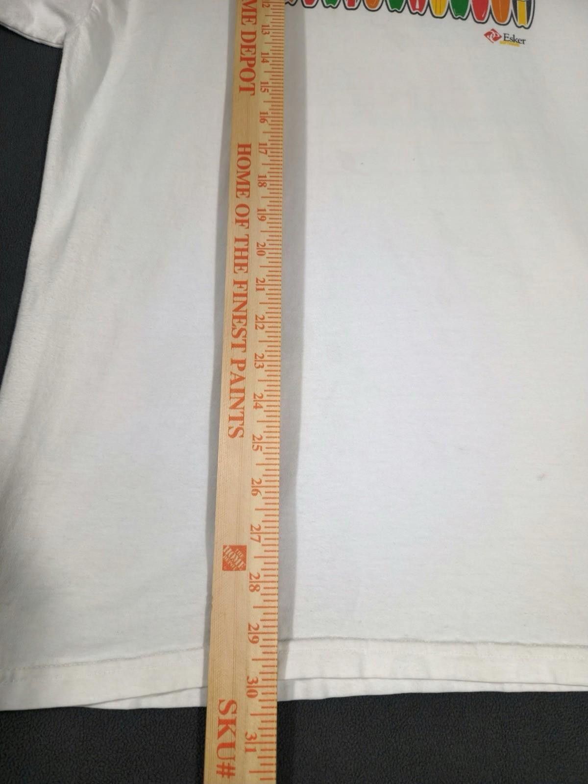 Other Vtg Hanes Beefy-T Esker Delivery Wave Surf Beach Party XL Size US XL / EU 56 / 4 - 4 Thumbnail