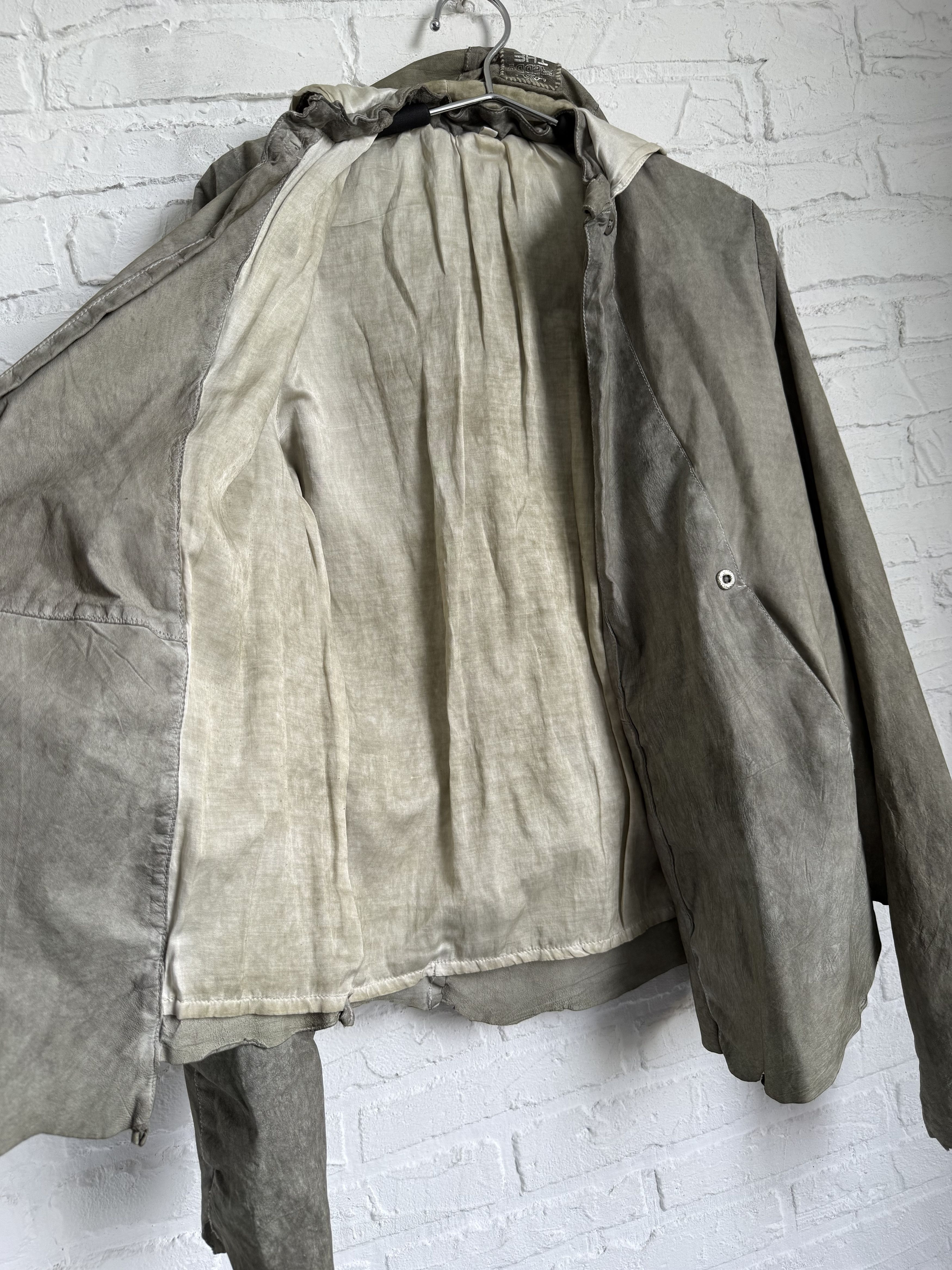 Other Archive Freddy The Club Artisanal Leather Hooded Jacket Size M / US 6-8 / IT 42-44 - 5 Thumbnail