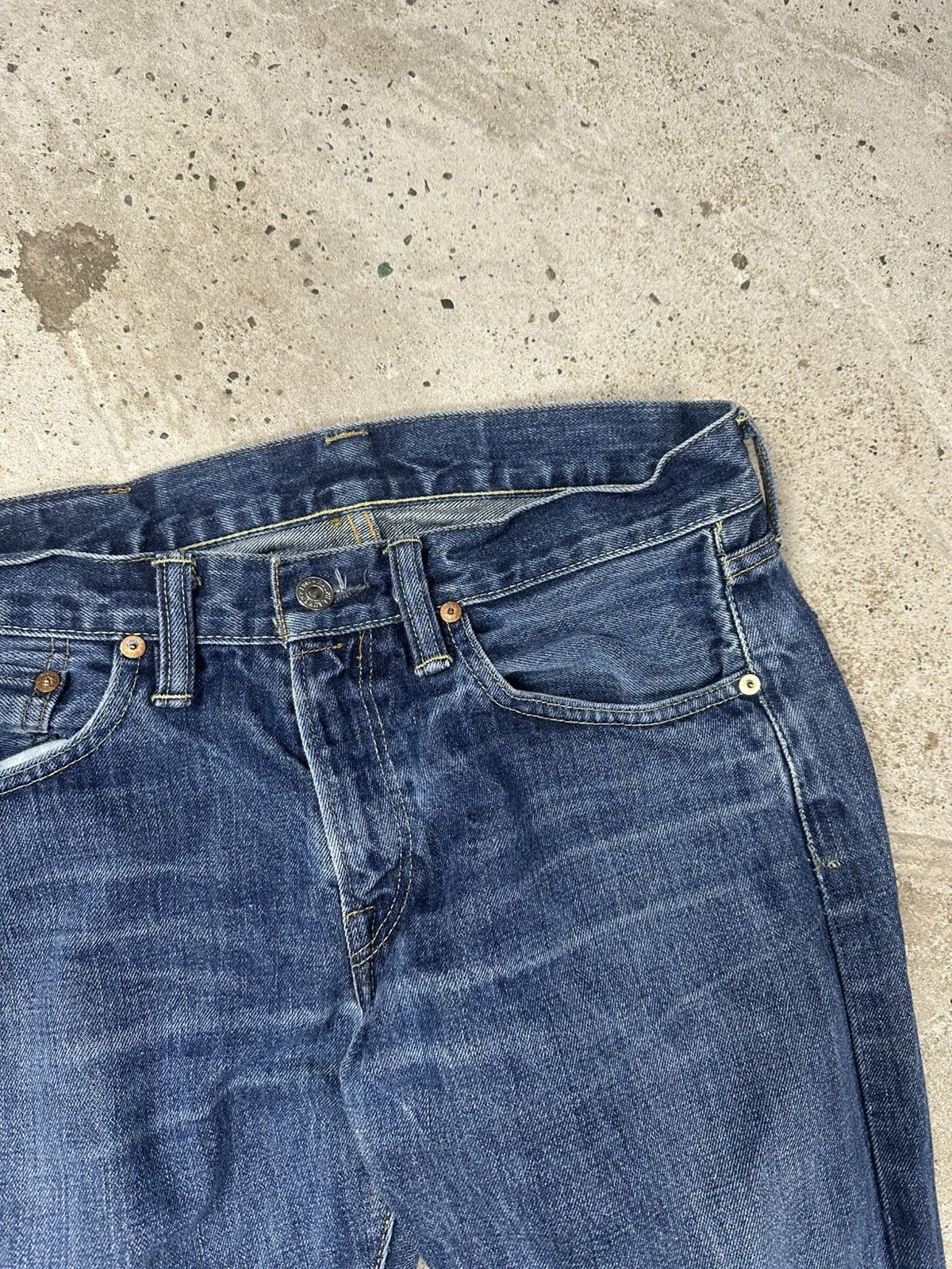 Polo Ralph Lauren × Vintage Vintage Y2K Polo Ralph Lauren 018 Slim Straight Denim Pants Size US 30 / EU 46 - 8 Thumbnail
