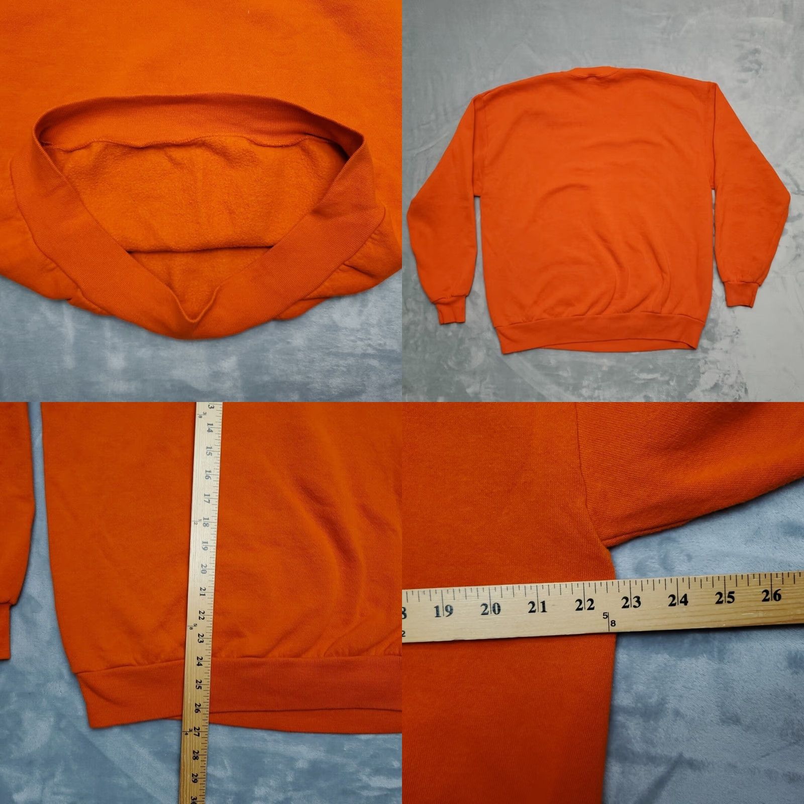 Jerzees VINTAGE Jerzees Sweatshirt Mens XL Orange Pullover Crewneck Made in USA Size US XL / EU 56 / 4 - 8 Thumbnail