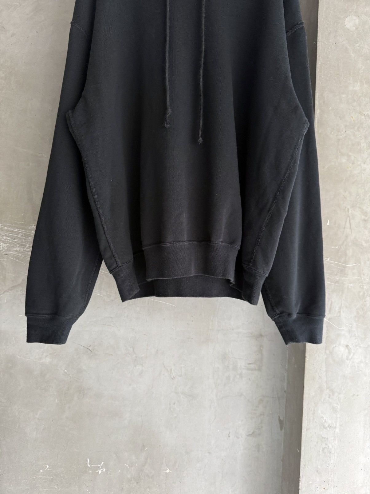 Auralee AURALEE SUPER SOFT SWEAT BIG P/O PARKA BLACK Size US M / EU 48-50 / 2 - 3 Thumbnail