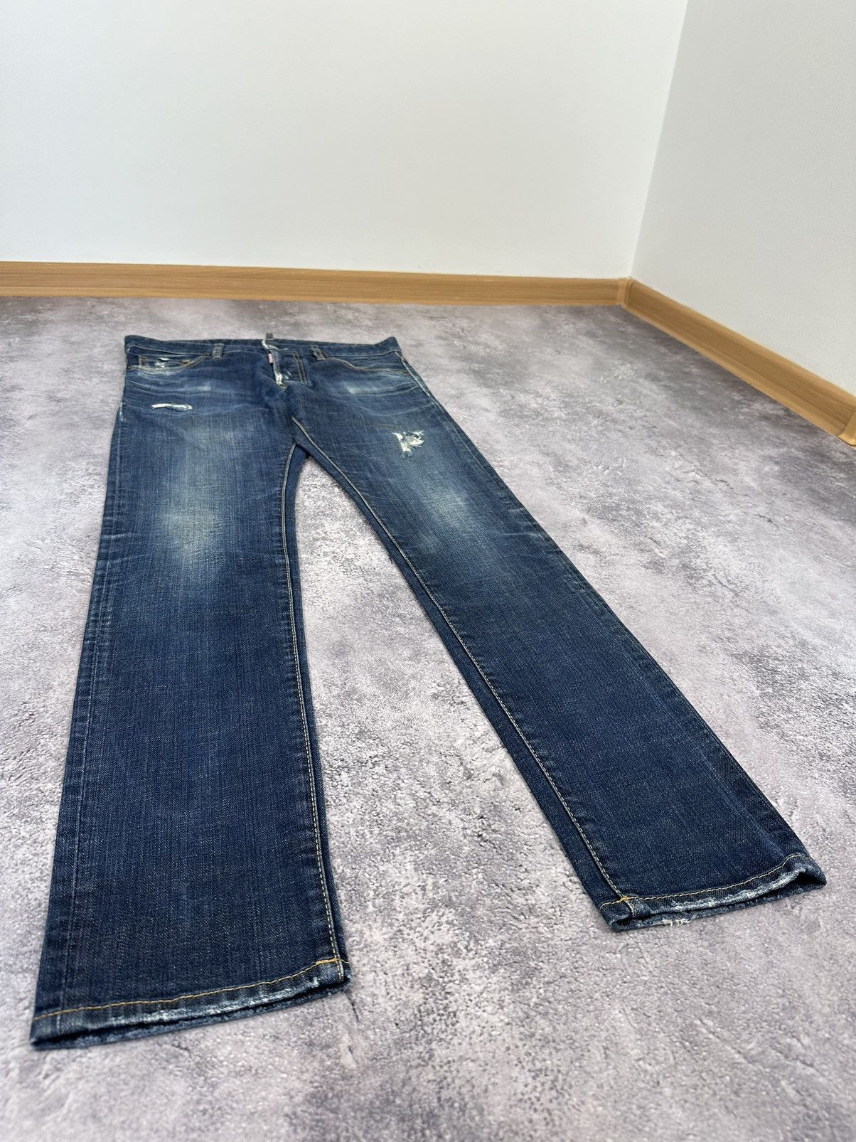 Dsquared2 Dsquared2 Avant Garde Distressed Designer Rare Opium Jeans Size US 32 / EU 48 - 3 Thumbnail