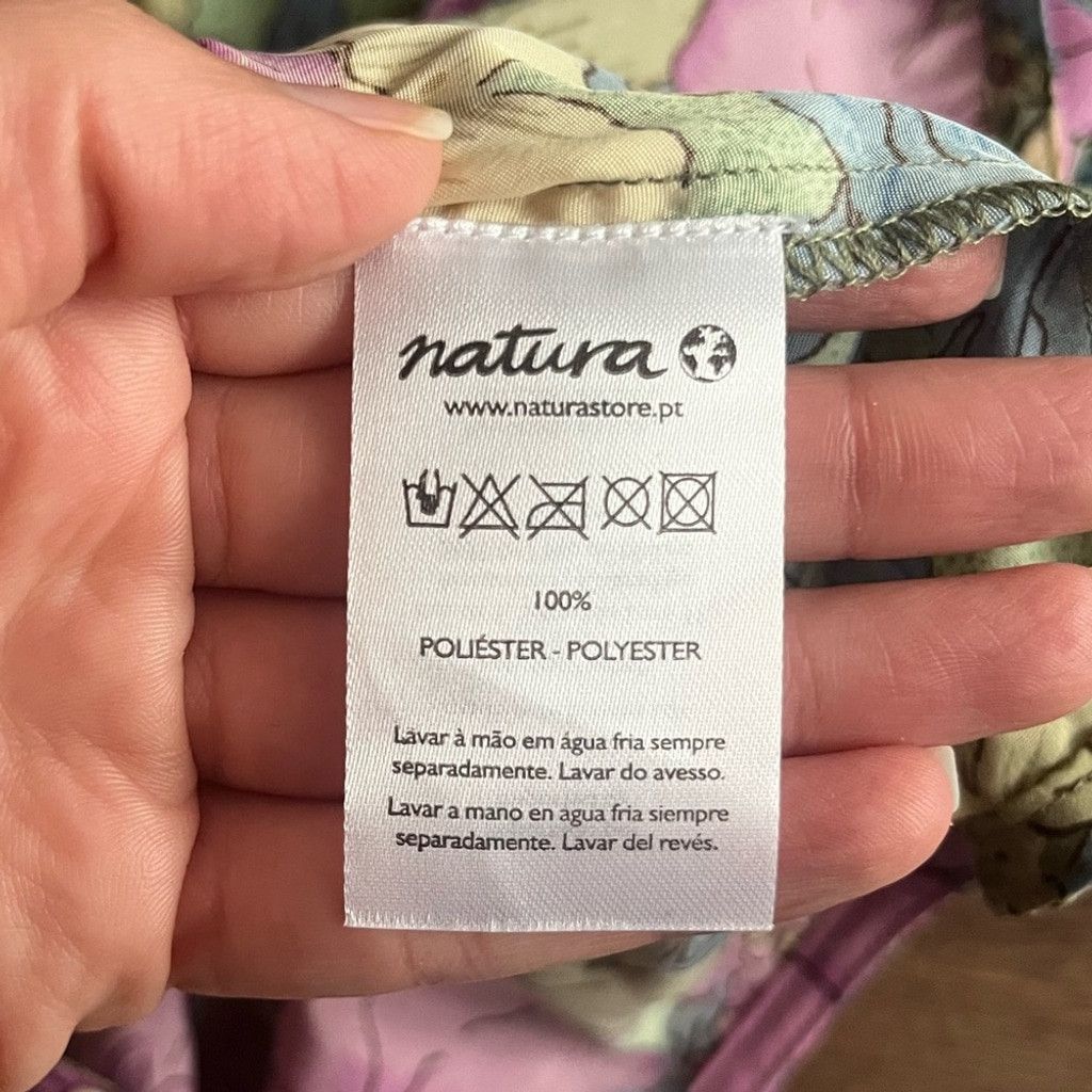 Other Floral Tie Front Wrap Short Sleeve Wrap/Blouse/Kimono Size XL / US 12-14 / IT 48-50 - 8 Thumbnail