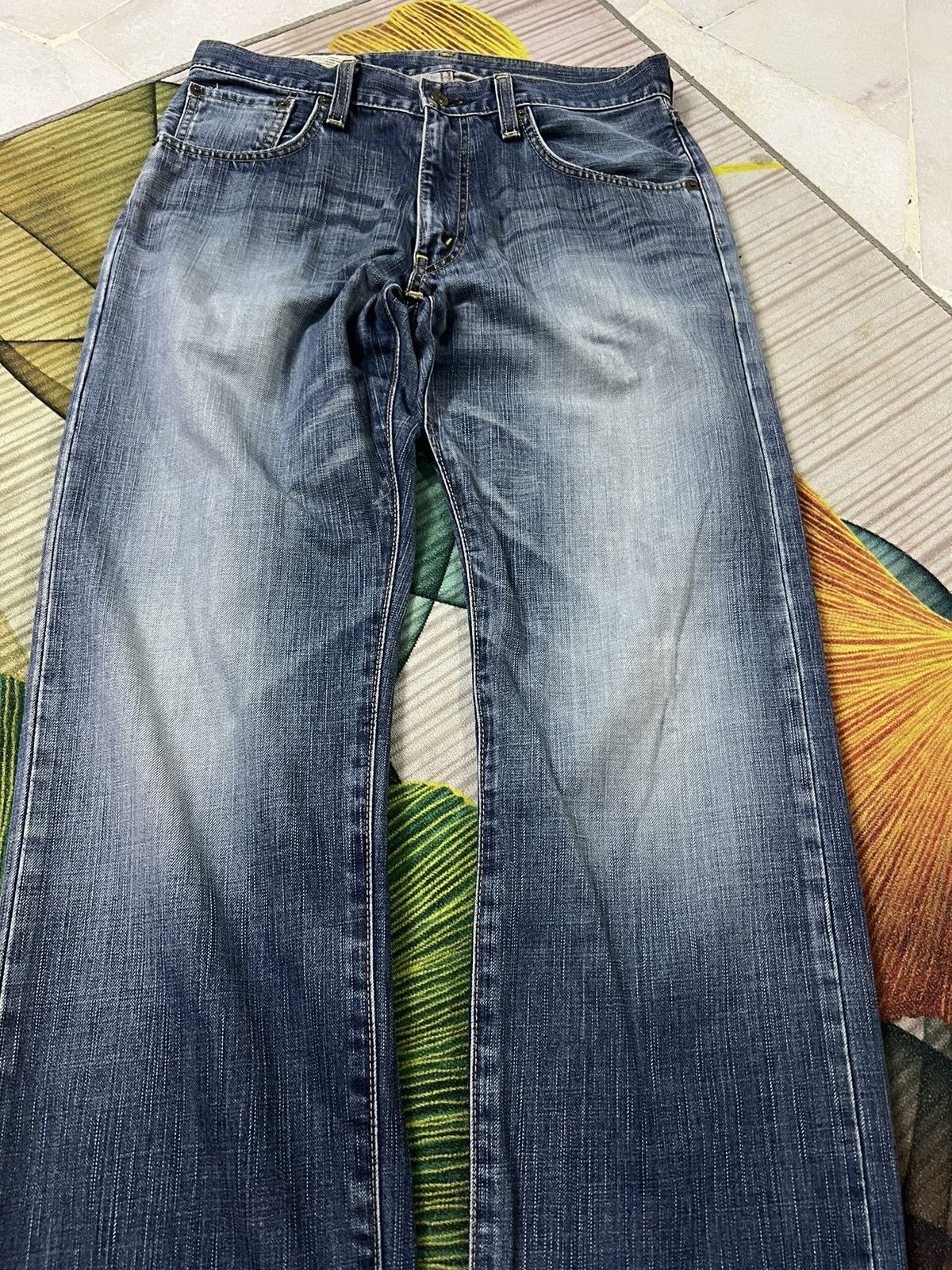 Edwin × If Six Was Nine × Japanese Brand 💥BAGGY💥EDWIN 503Z LIGHT WASH NICE JEANS ACCEPT OFFER🔥 Size US 30 / EU 46 - 3 Thumbnail
