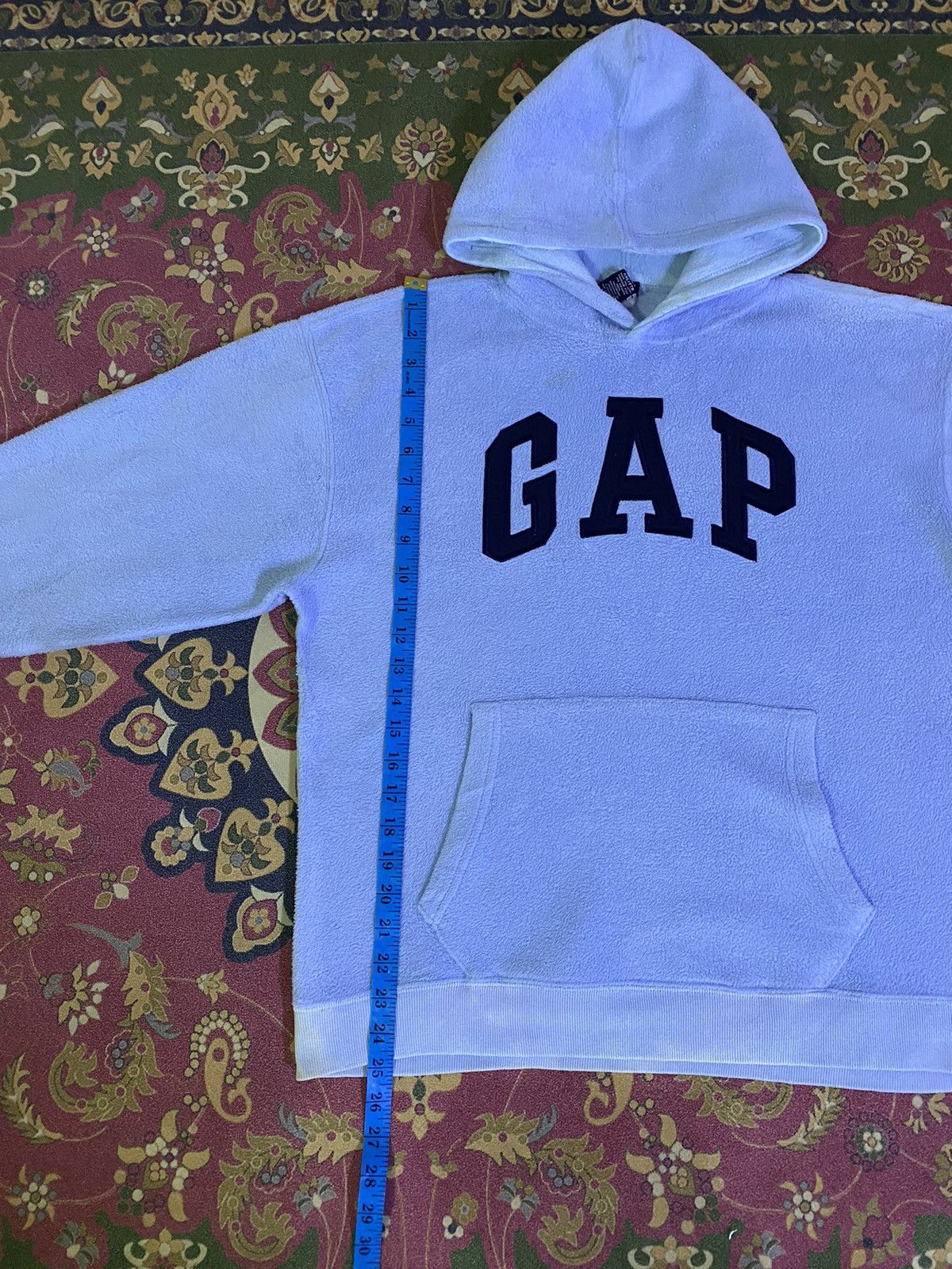 Gap GAP Big Logo Faded Color Fleece Hoodie Size US L / EU 52-54 / 3 - 12 Thumbnail