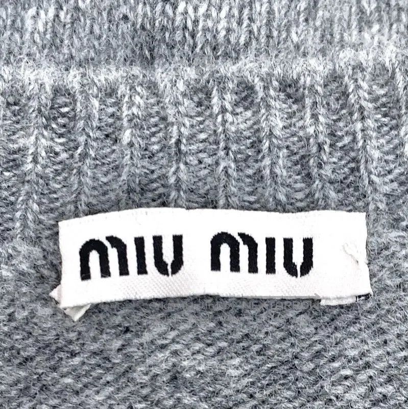 Miu Miu Miu Miu Gray Women's Sweater . Size M / US 6-8 / IT 42-44 - 7 Thumbnail