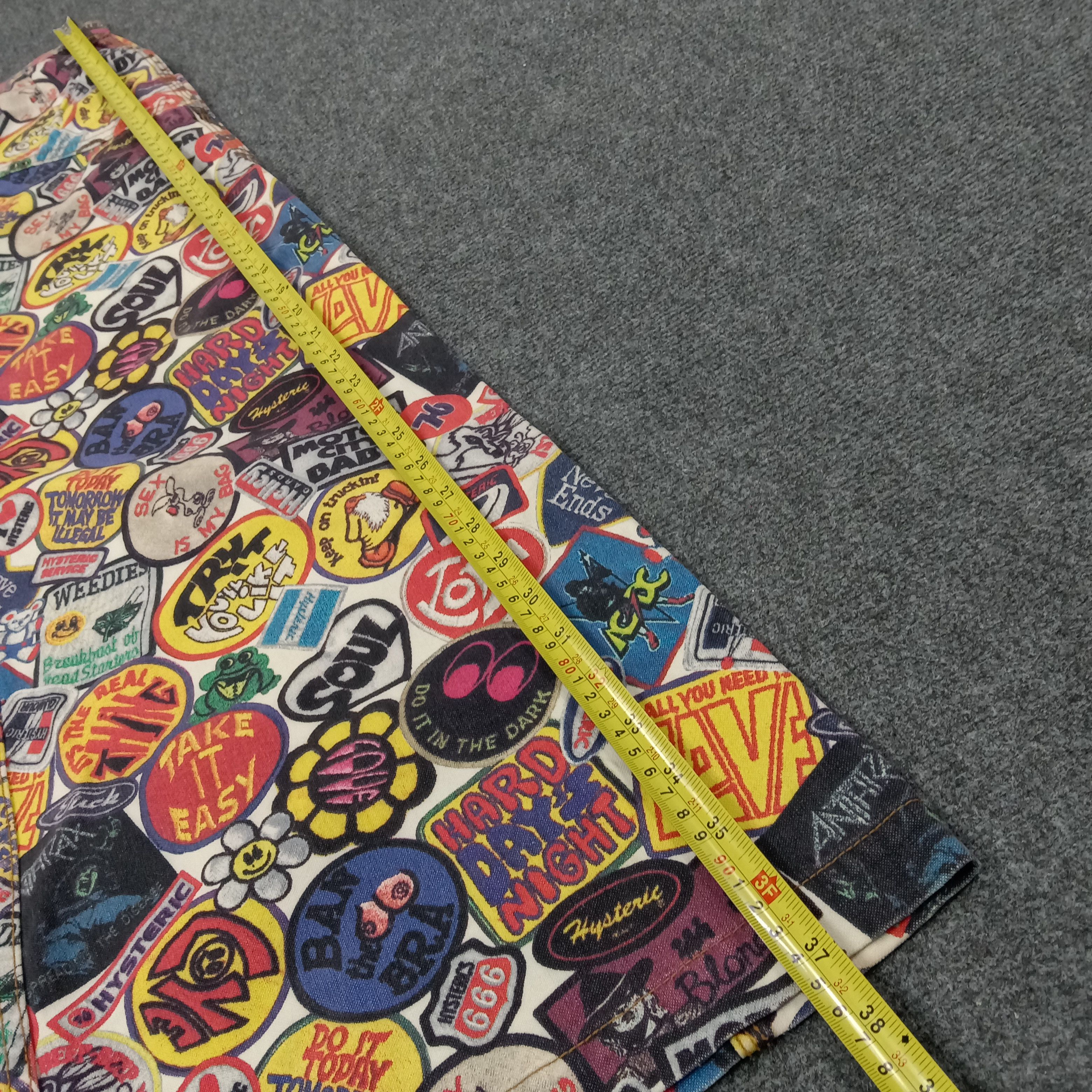 Hysteric Glamour Hysteric Glamour Japanese Brand Fullprint Skirts C235N15 Size 26" / US 2 / IT 38 - 11 Thumbnail
