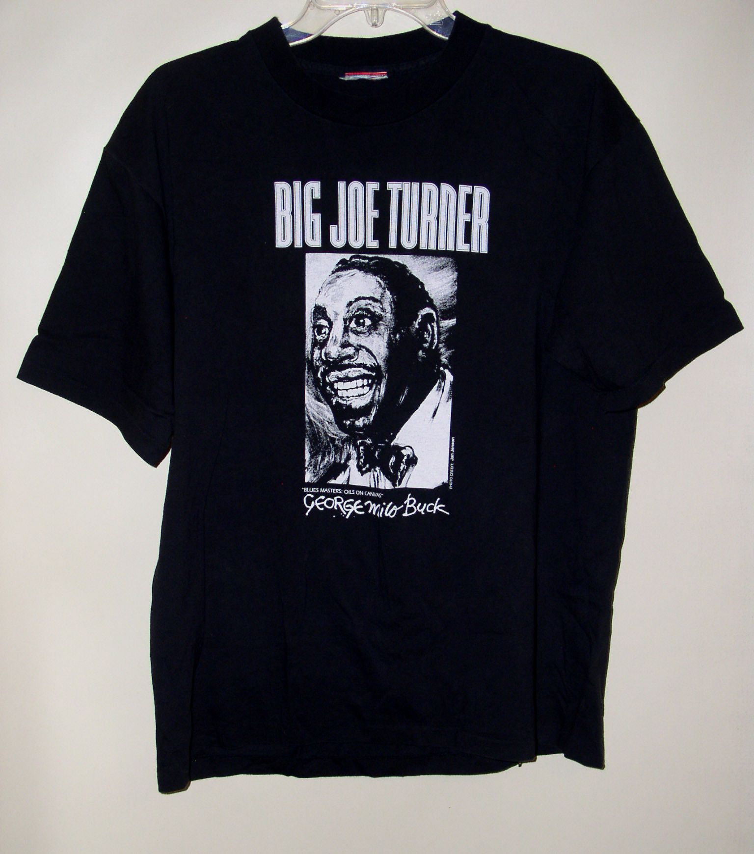 Vintage Big Joe Turner Floyd Dixon Concert Shirt 1993 Single Stitch Size US XL / EU 56 / 4 - 1 Thumbnail